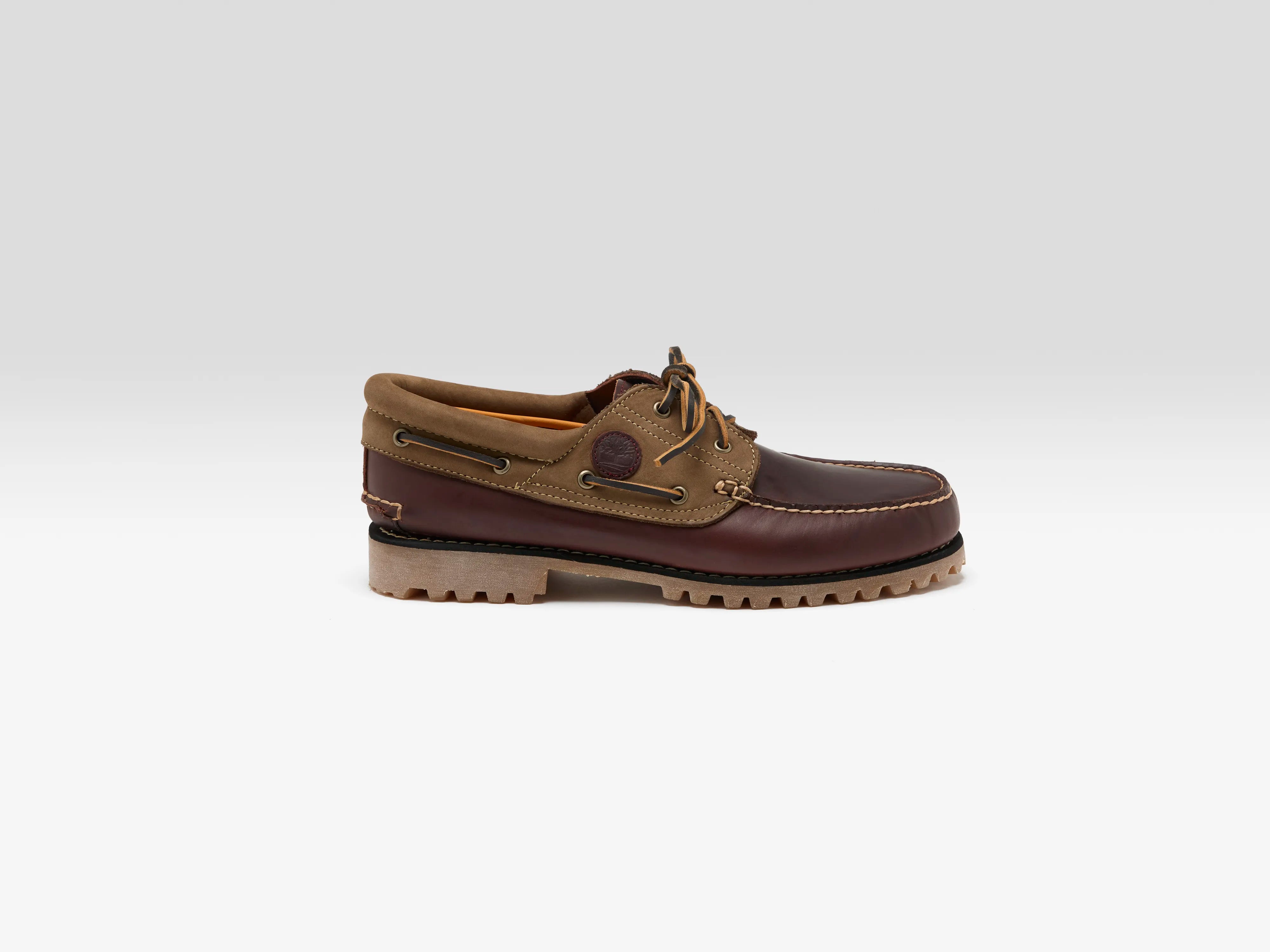 Authentic Boat Shoe for Men (242 / M / DARK BROWN)