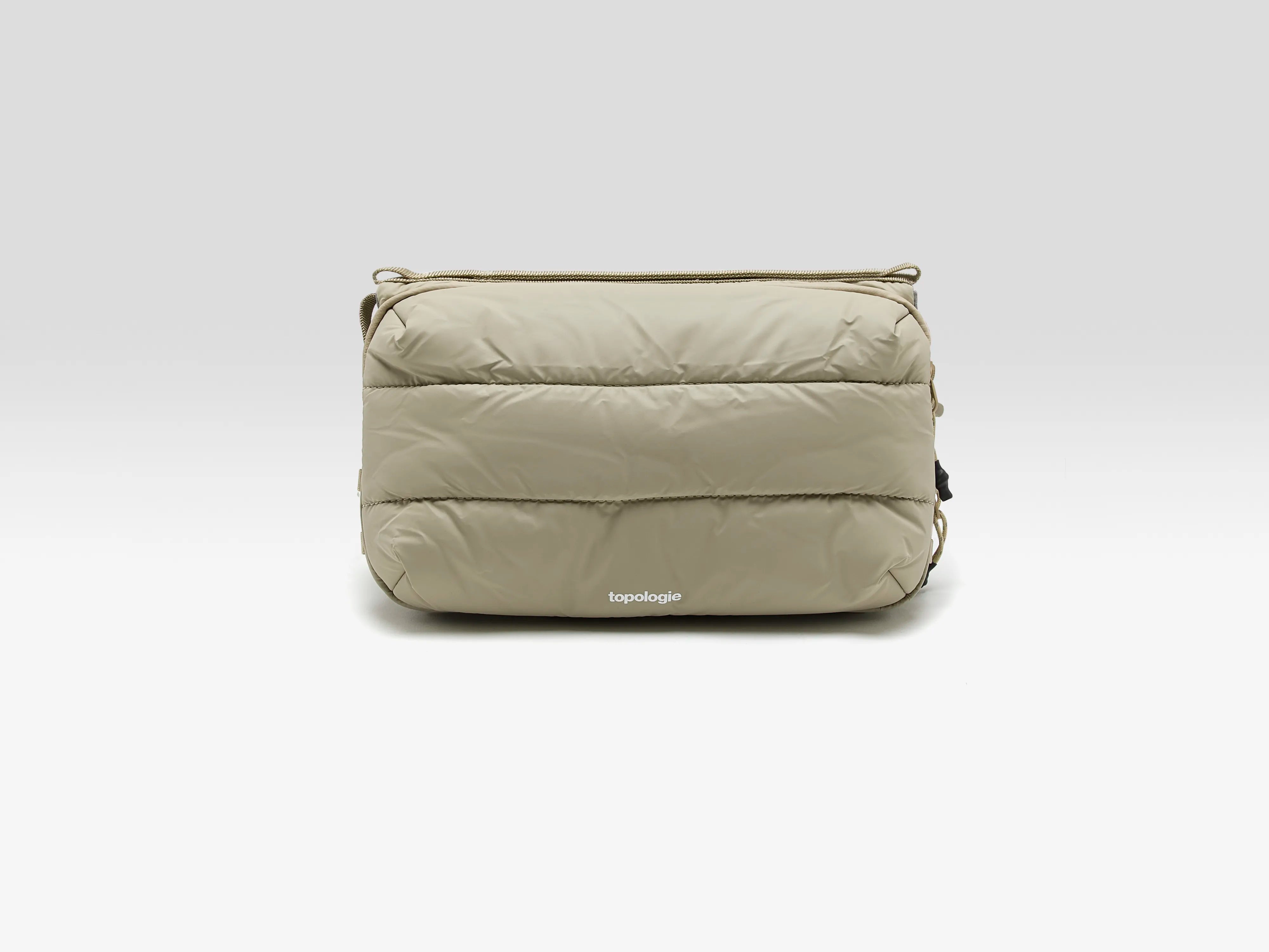 Topologie Topologie Taupe Puffer Bottle Saccoche Large