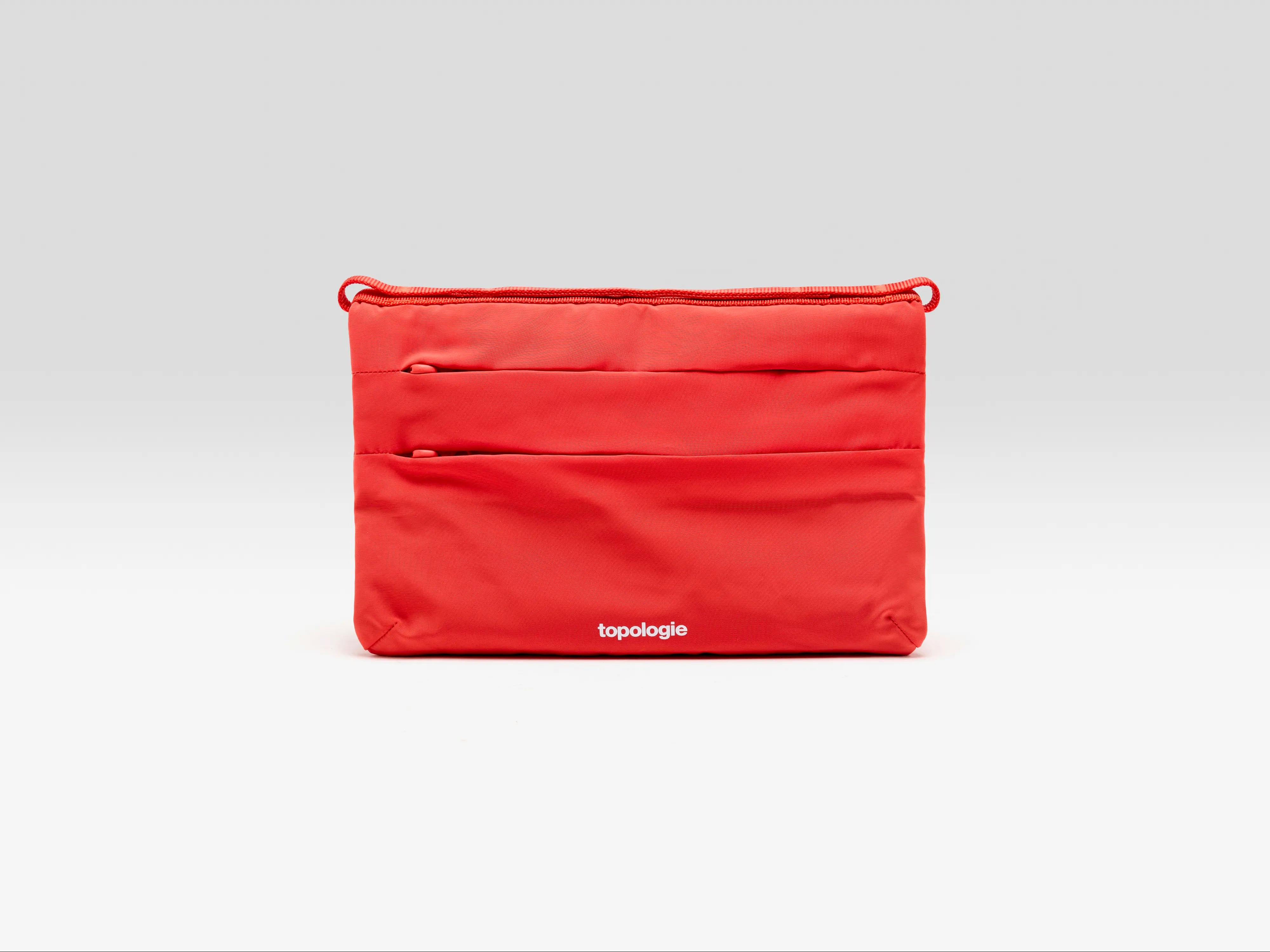Flat Sacoche Small  (252 / W / RED)