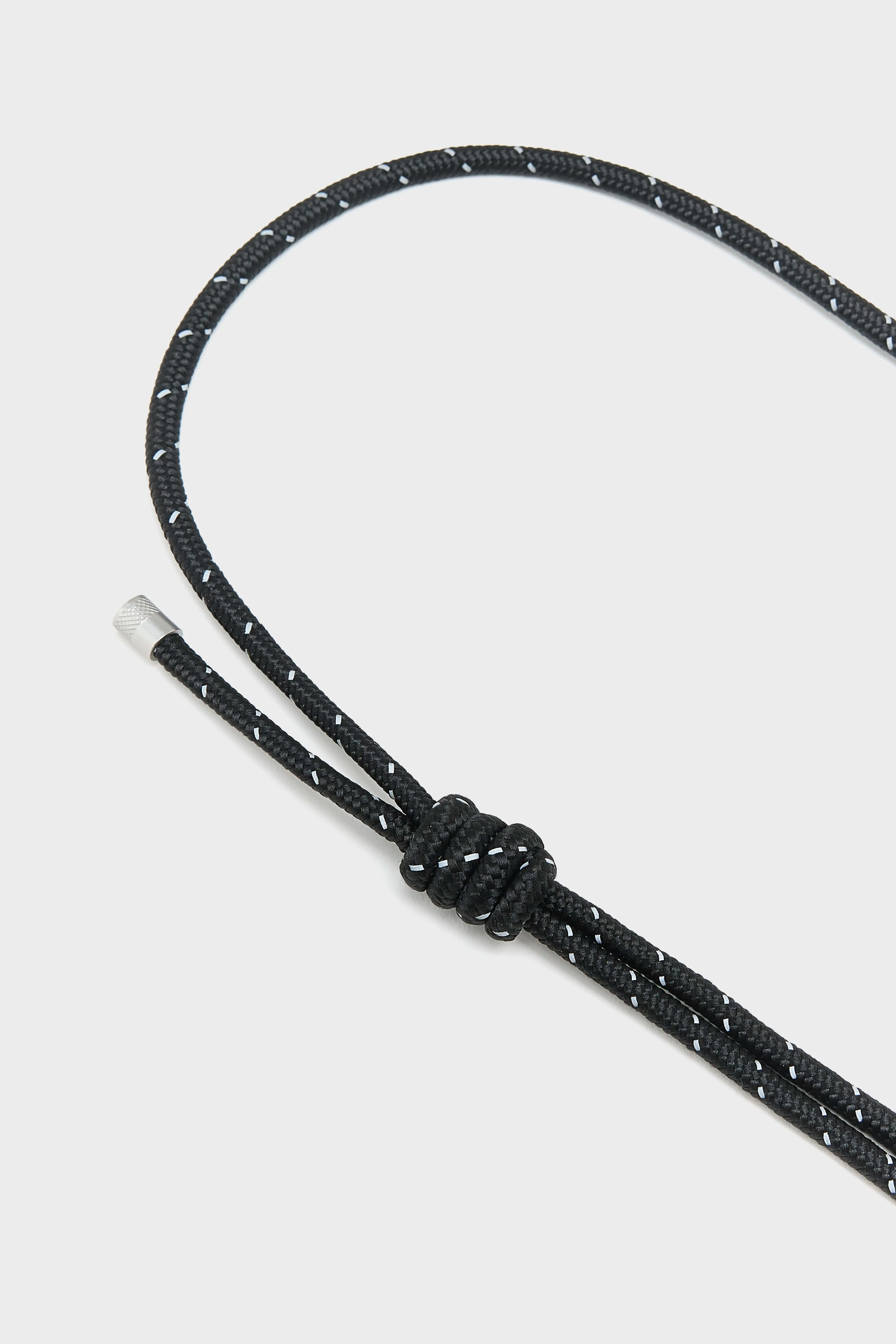Bandoulière Corde 6.00 mm  (261 / W / BLACK)
