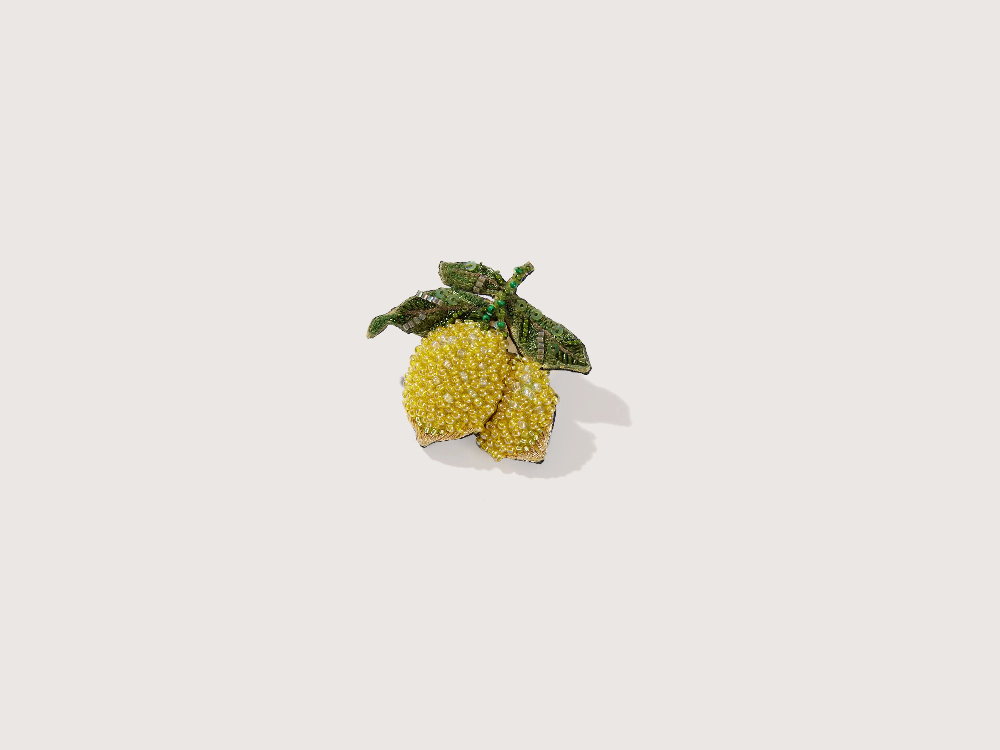 Amalfi Lemons Brooch (242 / W / YELLOW)