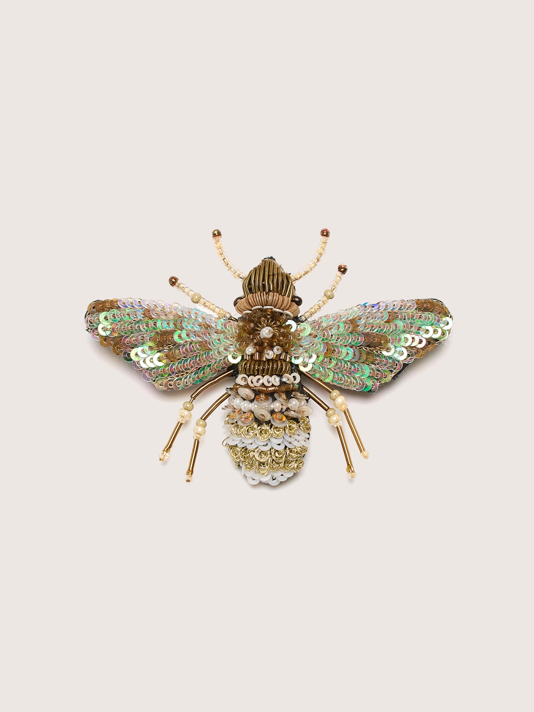 Broche Perle Bee (242 / W / GREEN)