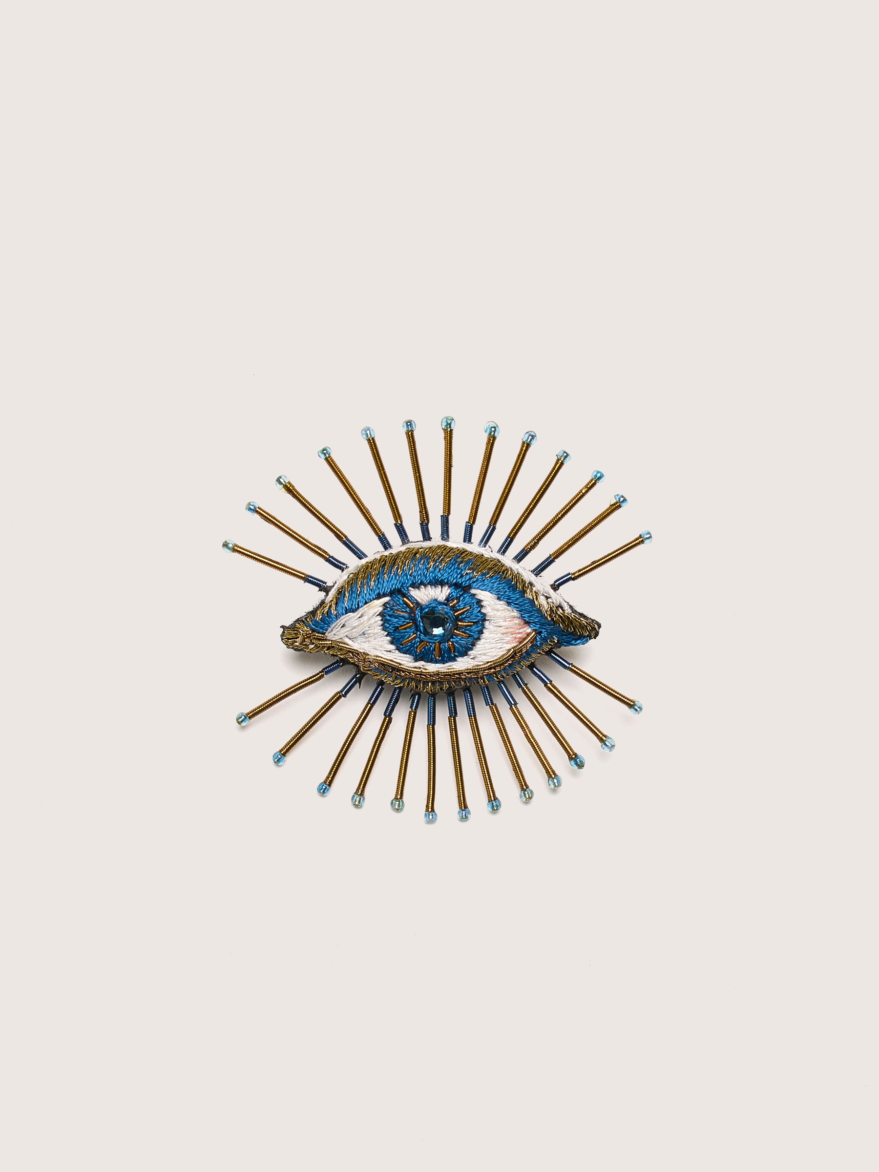 Sea Mystic Eye Broche (242 / W / BLUE)