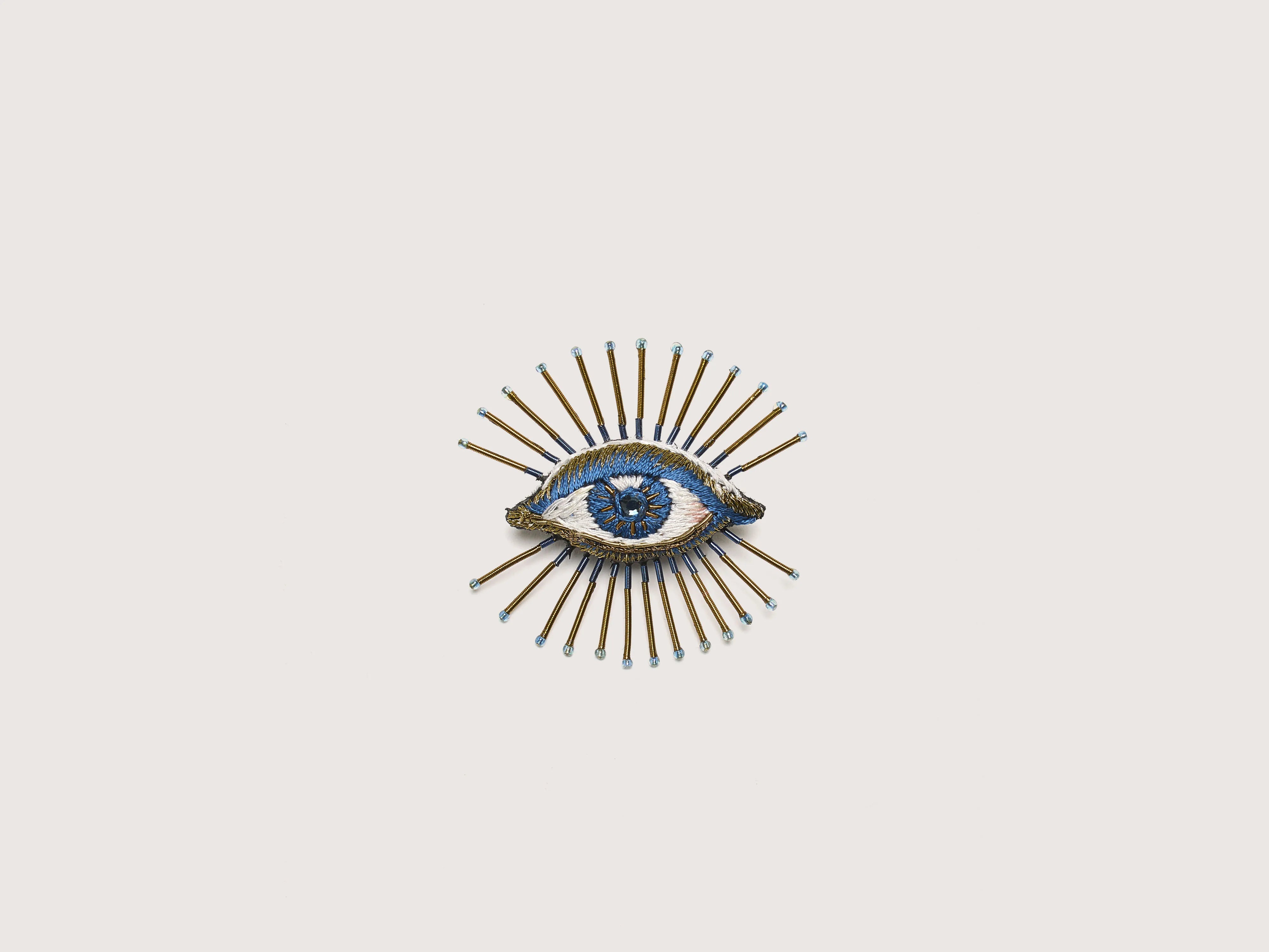 Broche Sea Mystic Eye (242 / W / BLUE)