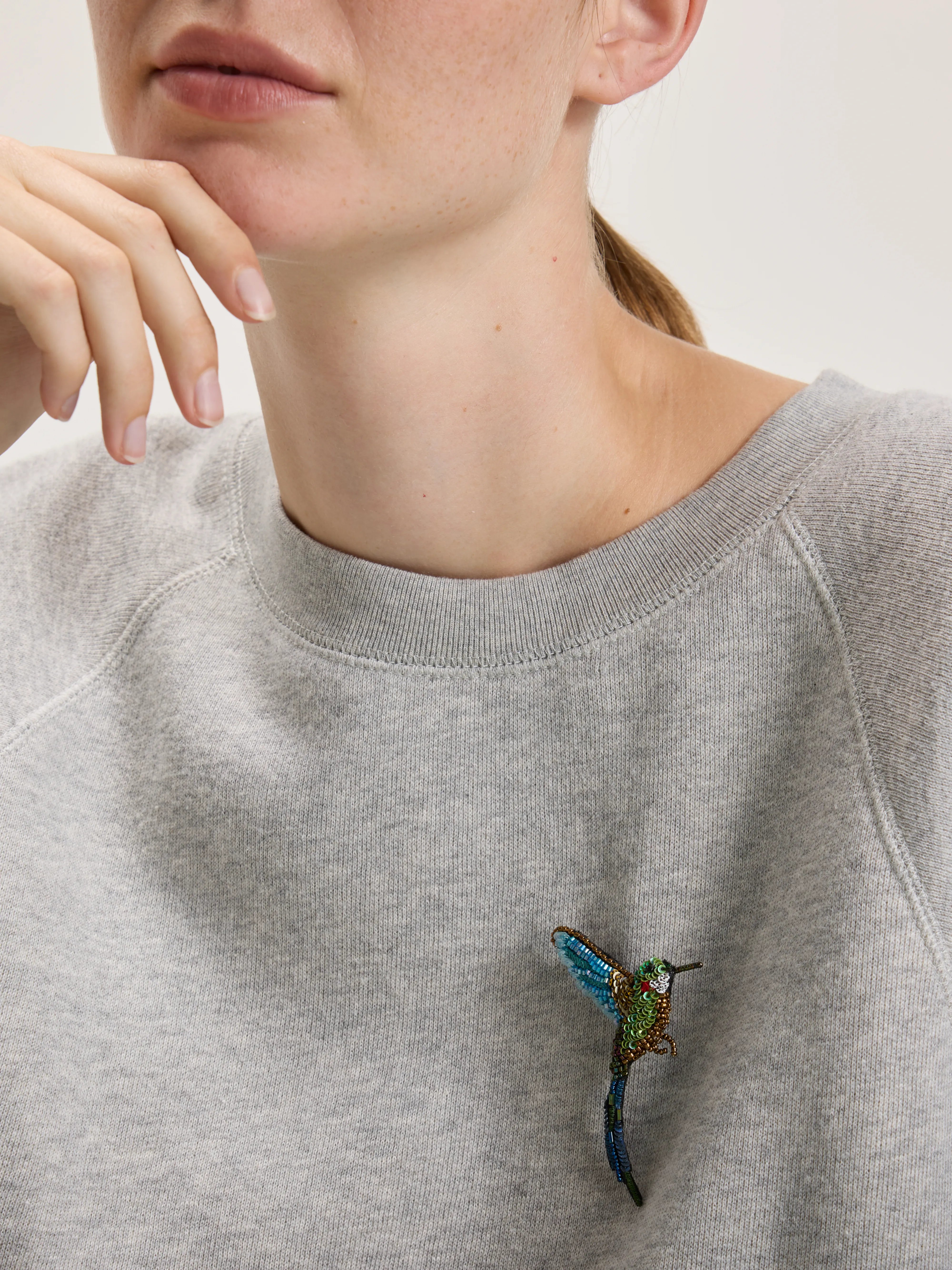 Tropical Hummingbird Brooch For Women | Bellerose