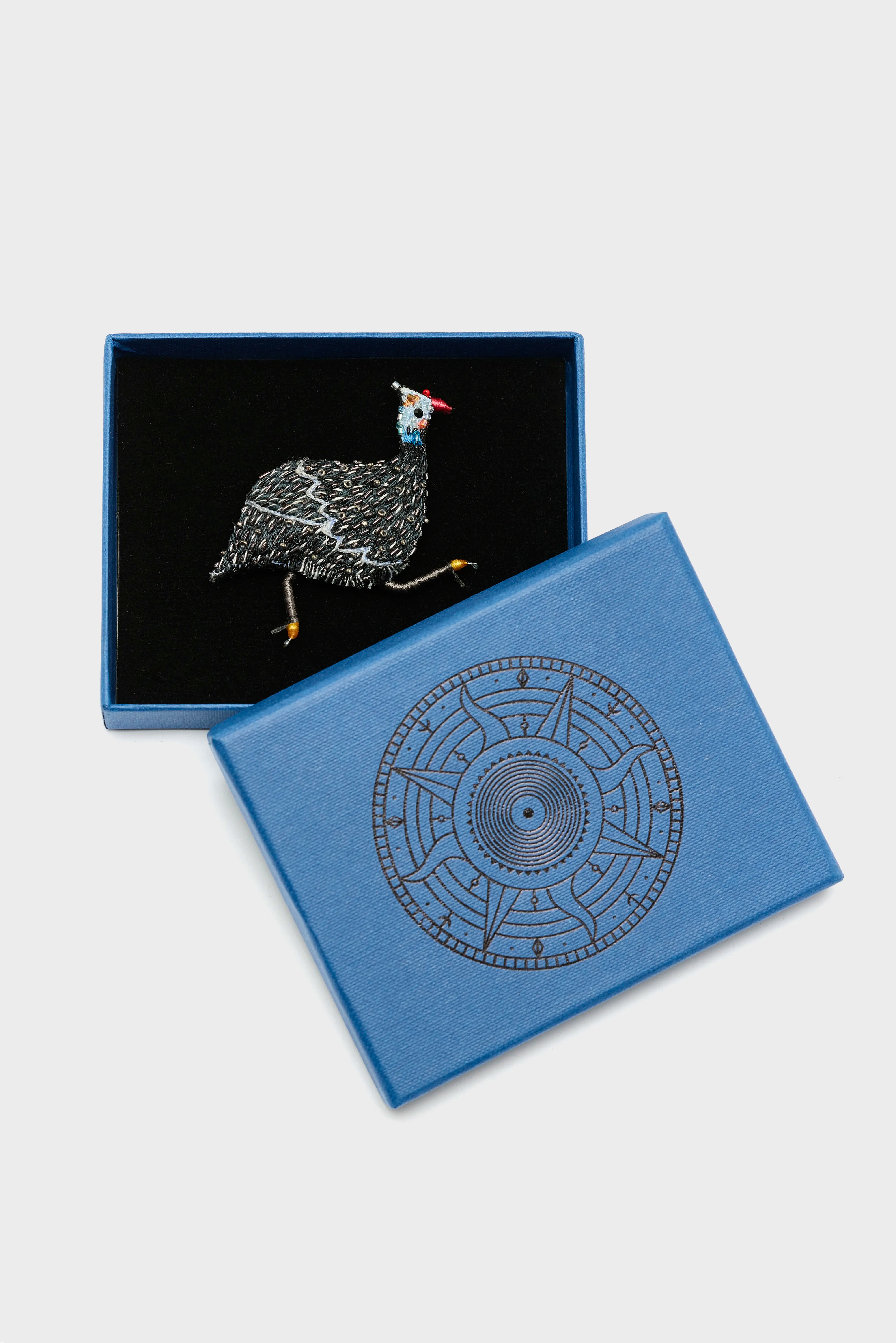 Guinea Fowl Brooch Pour Femme | Bellerose