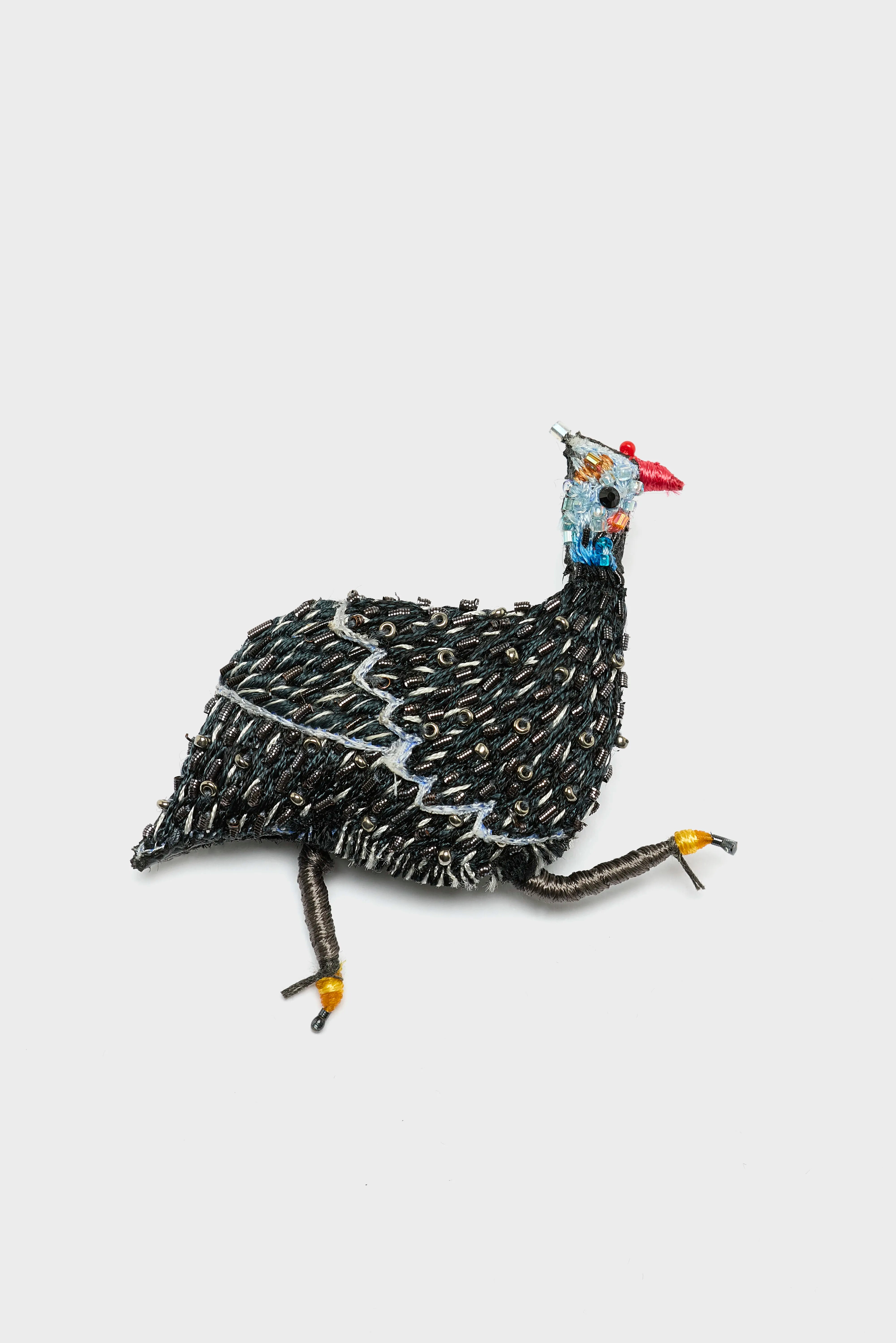 Guinea Fowl Brooch Pour Femme | Bellerose