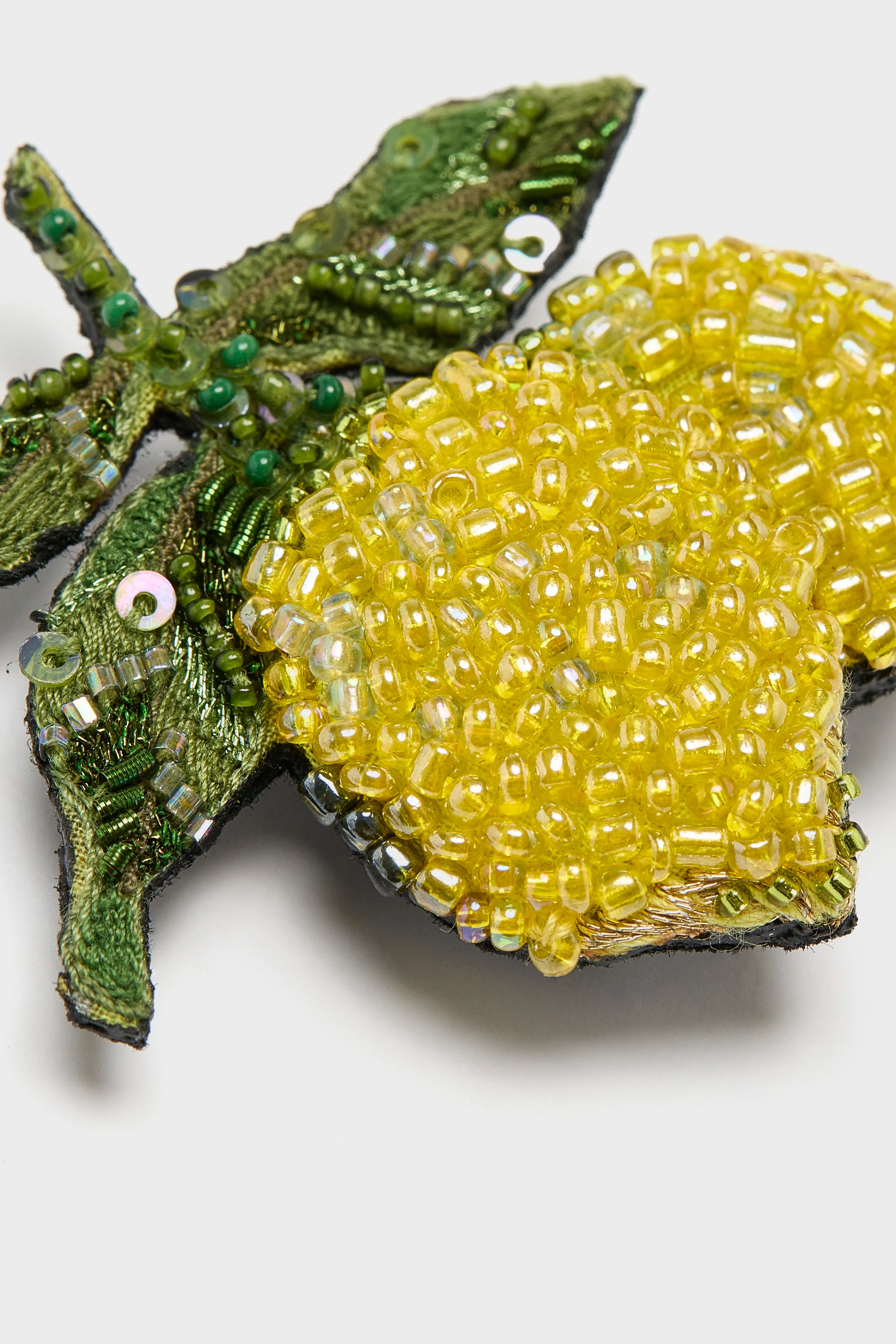 Amalfi Lemons Broche  (261 / W / YELLOW)