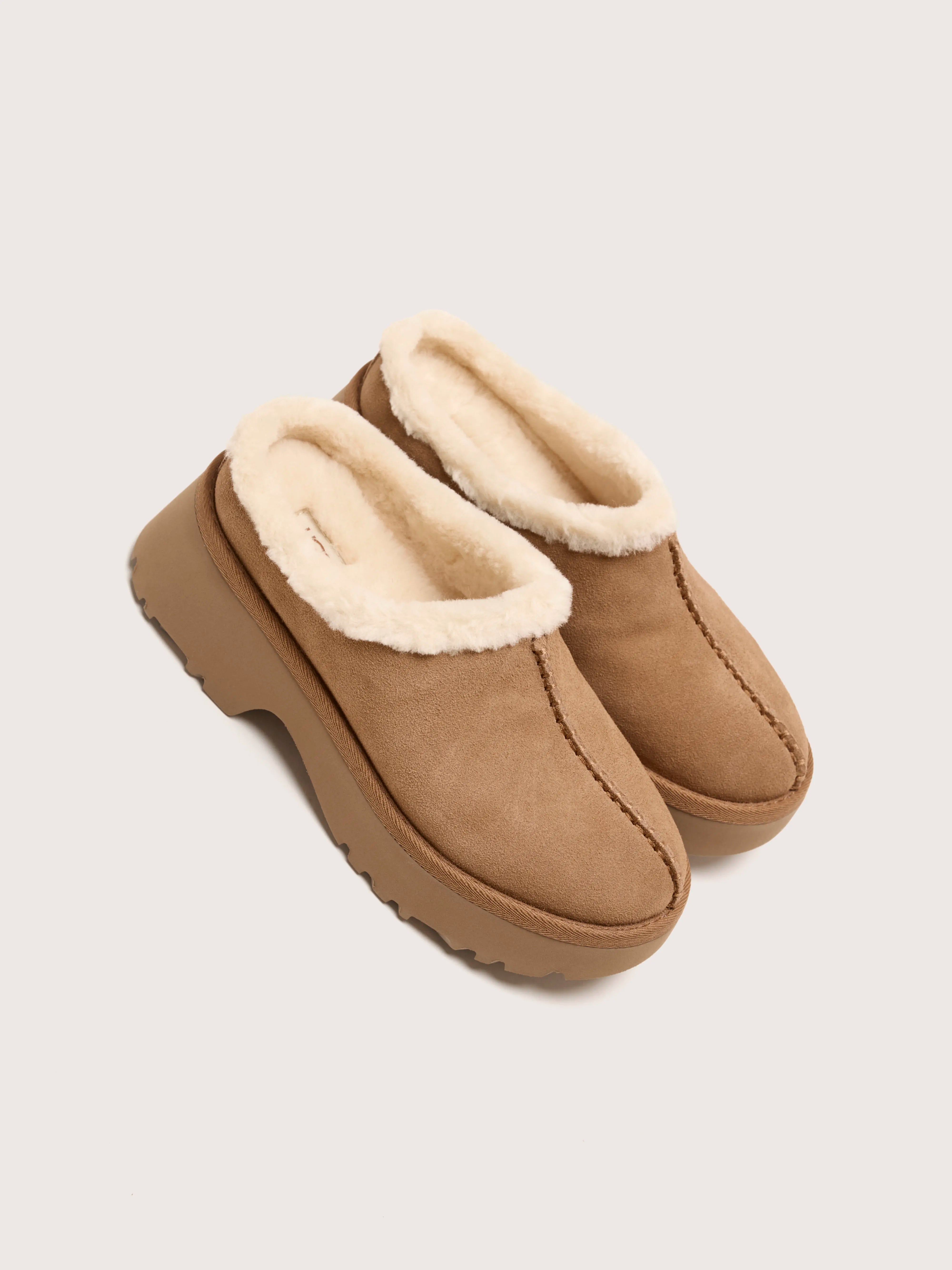 New Heights Cozy Clogs For Women (242 / W / CHESTNUT)