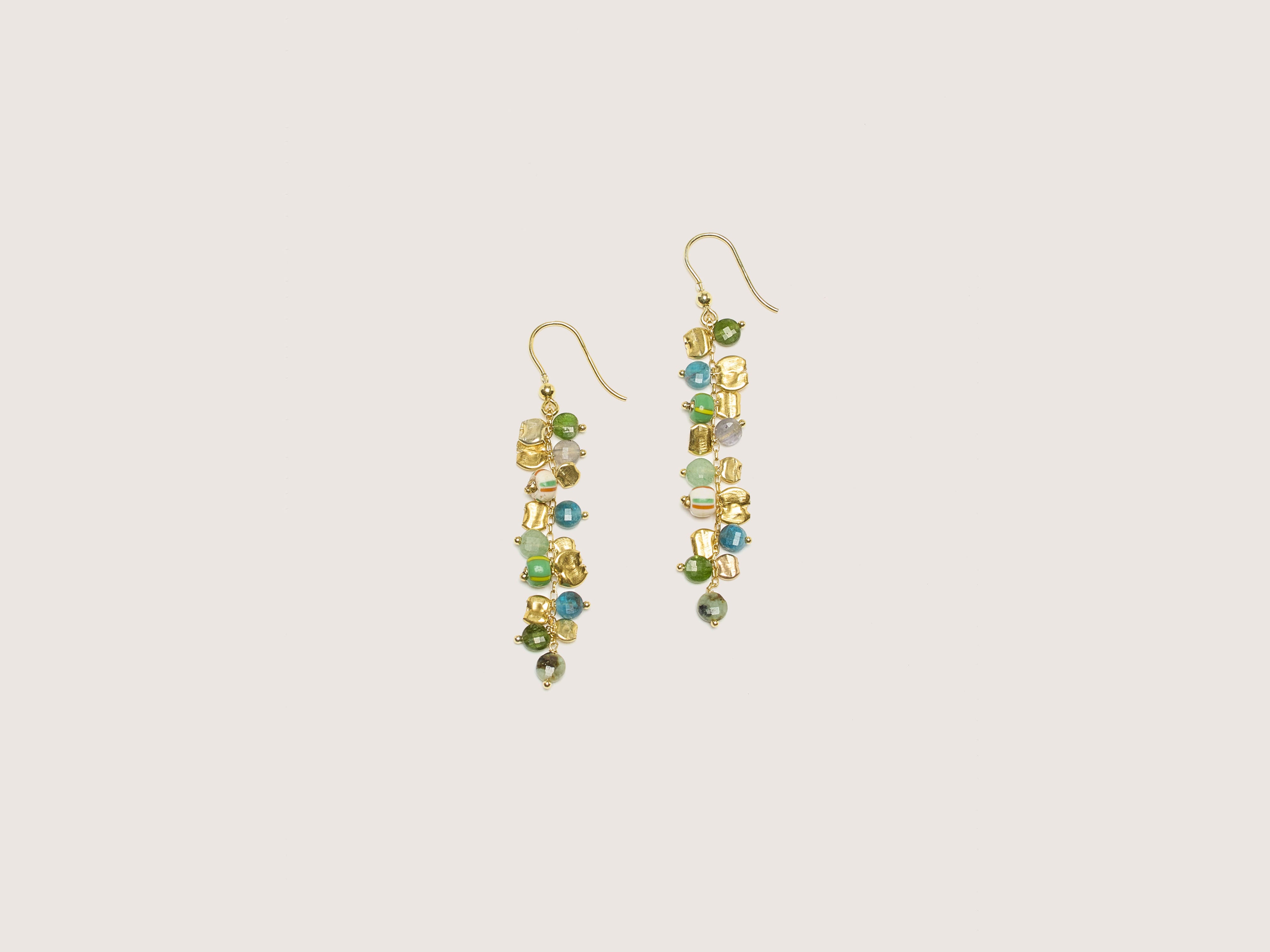 Confetti Earrings (242 / W / GREEN)