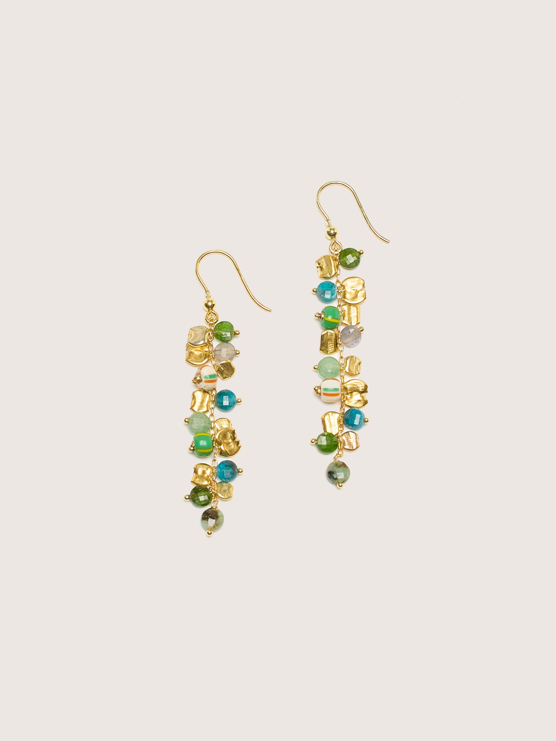 Confetti Earrings (242 / W / GREEN)