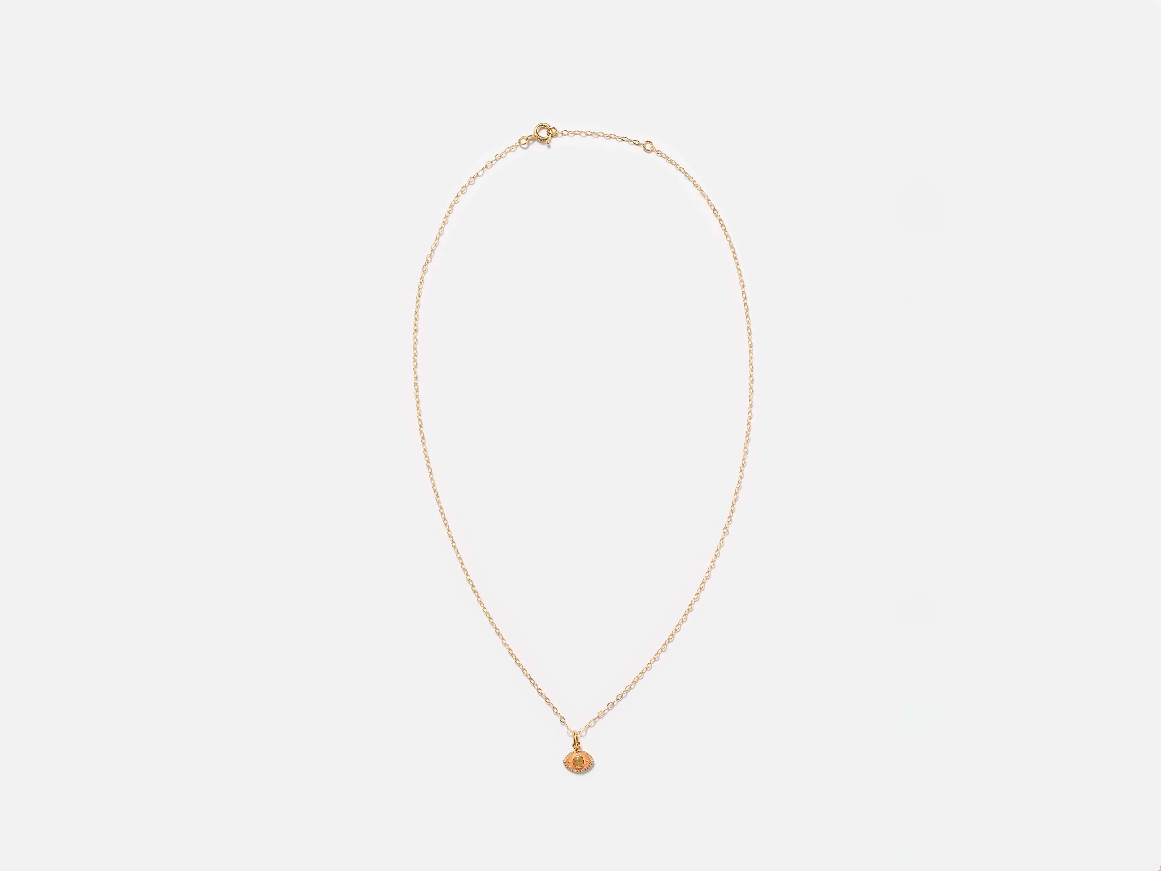 x bellerose  eye necklace (241 / W / GOLD)