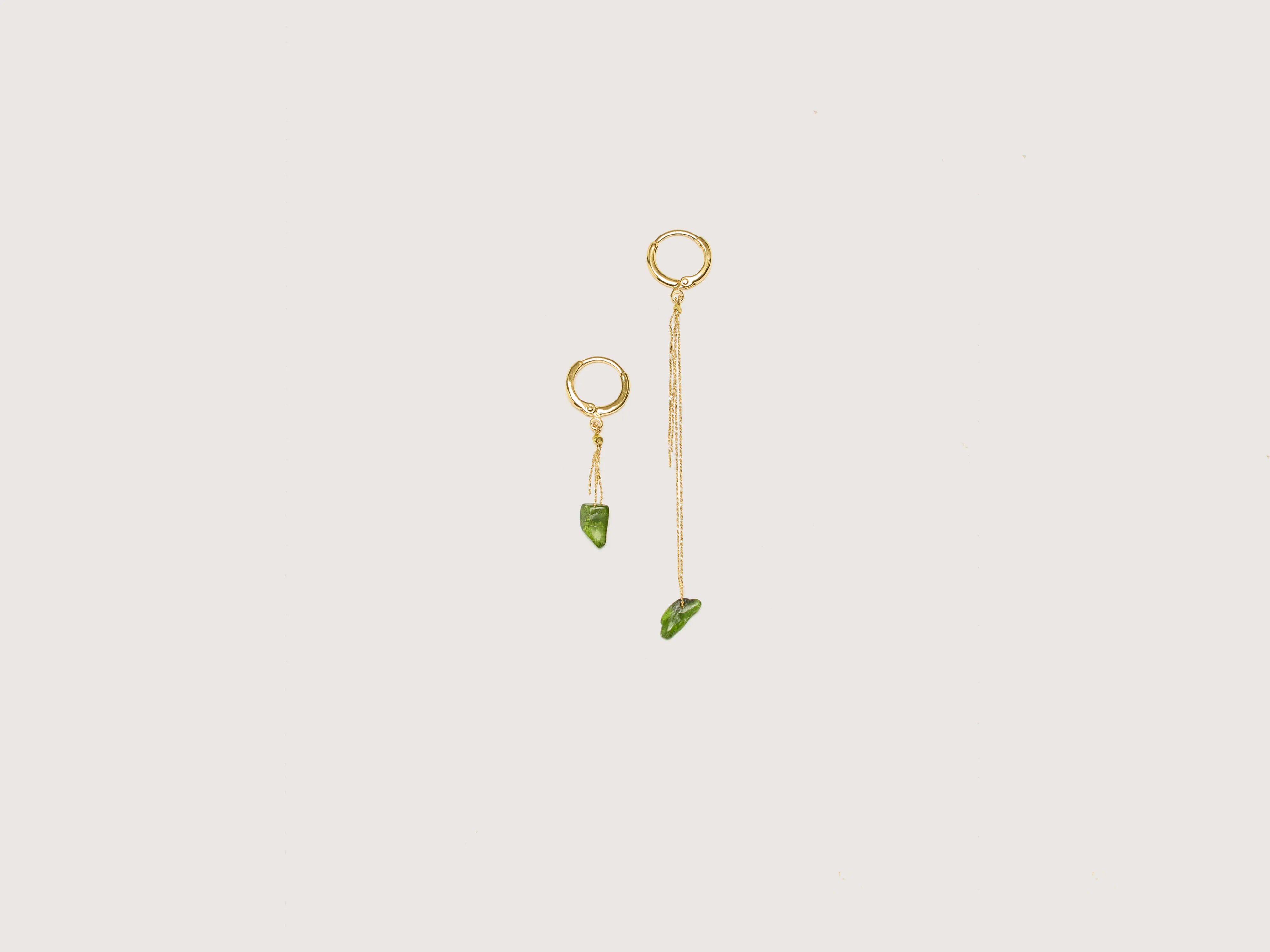 Boucles d'oreilles asymétriques Lya (242 / W / GOLD)