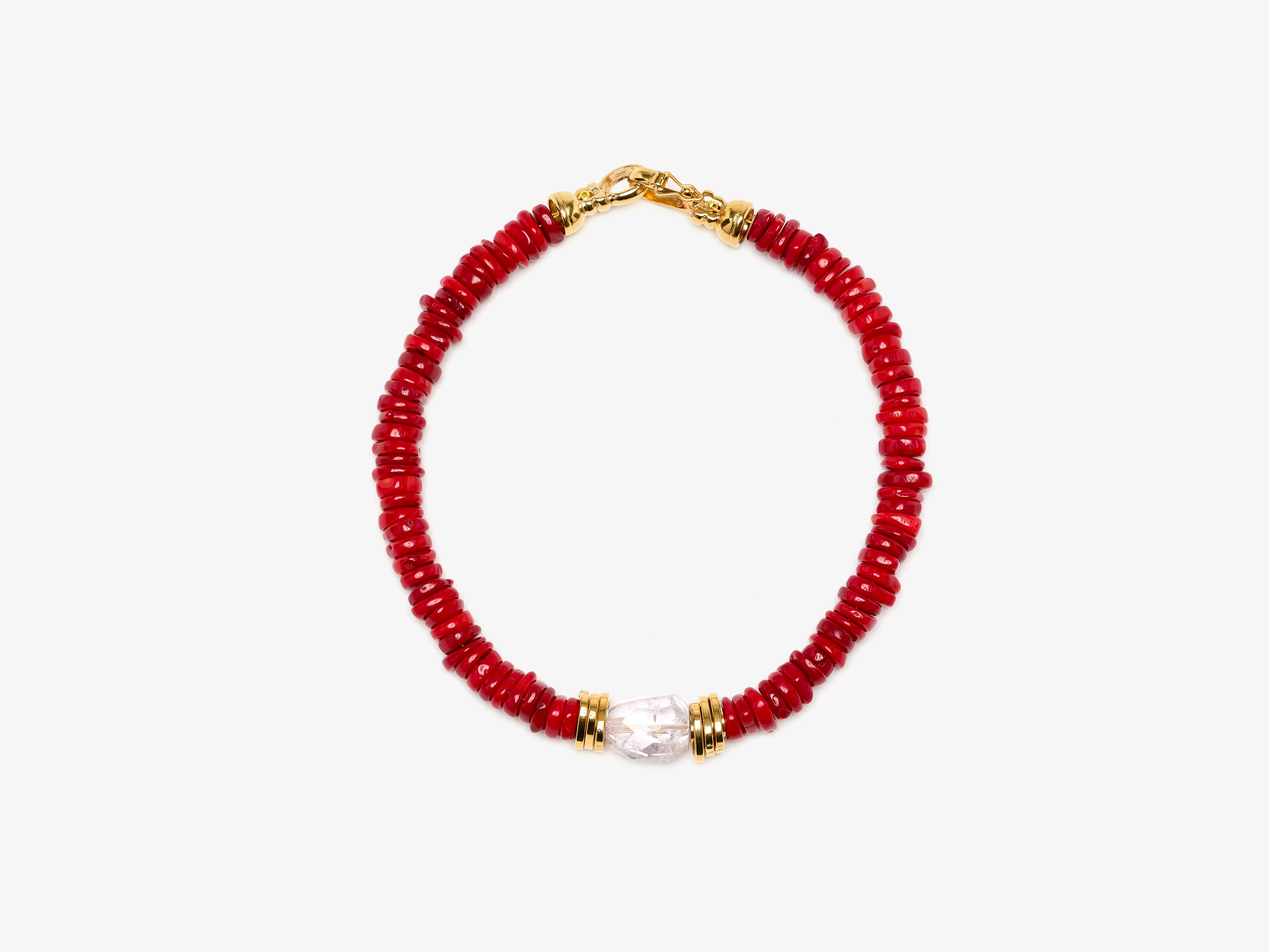 Paloma Necklace (251 / W / RED)