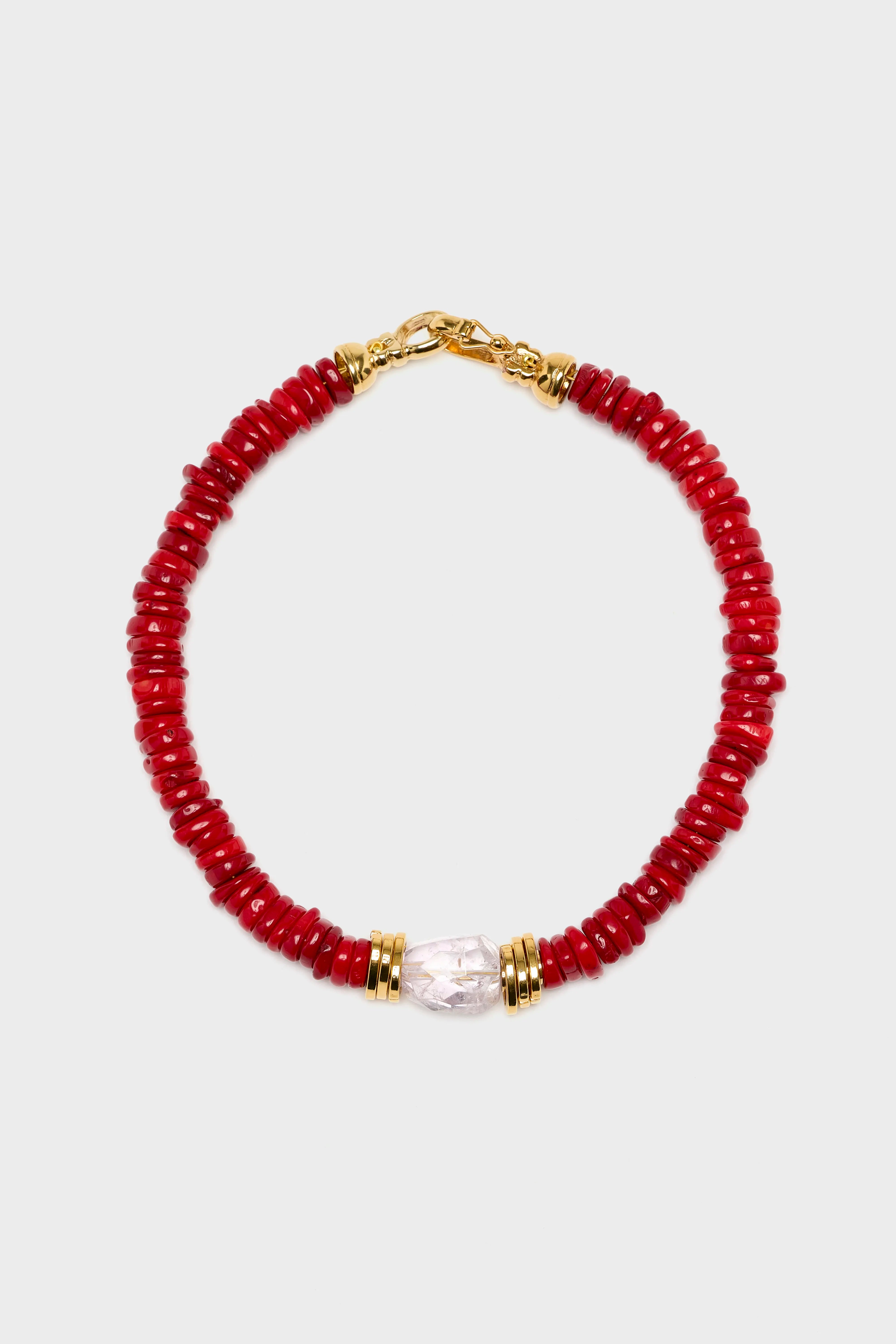 Paloma Necklace (251 / W / RED)