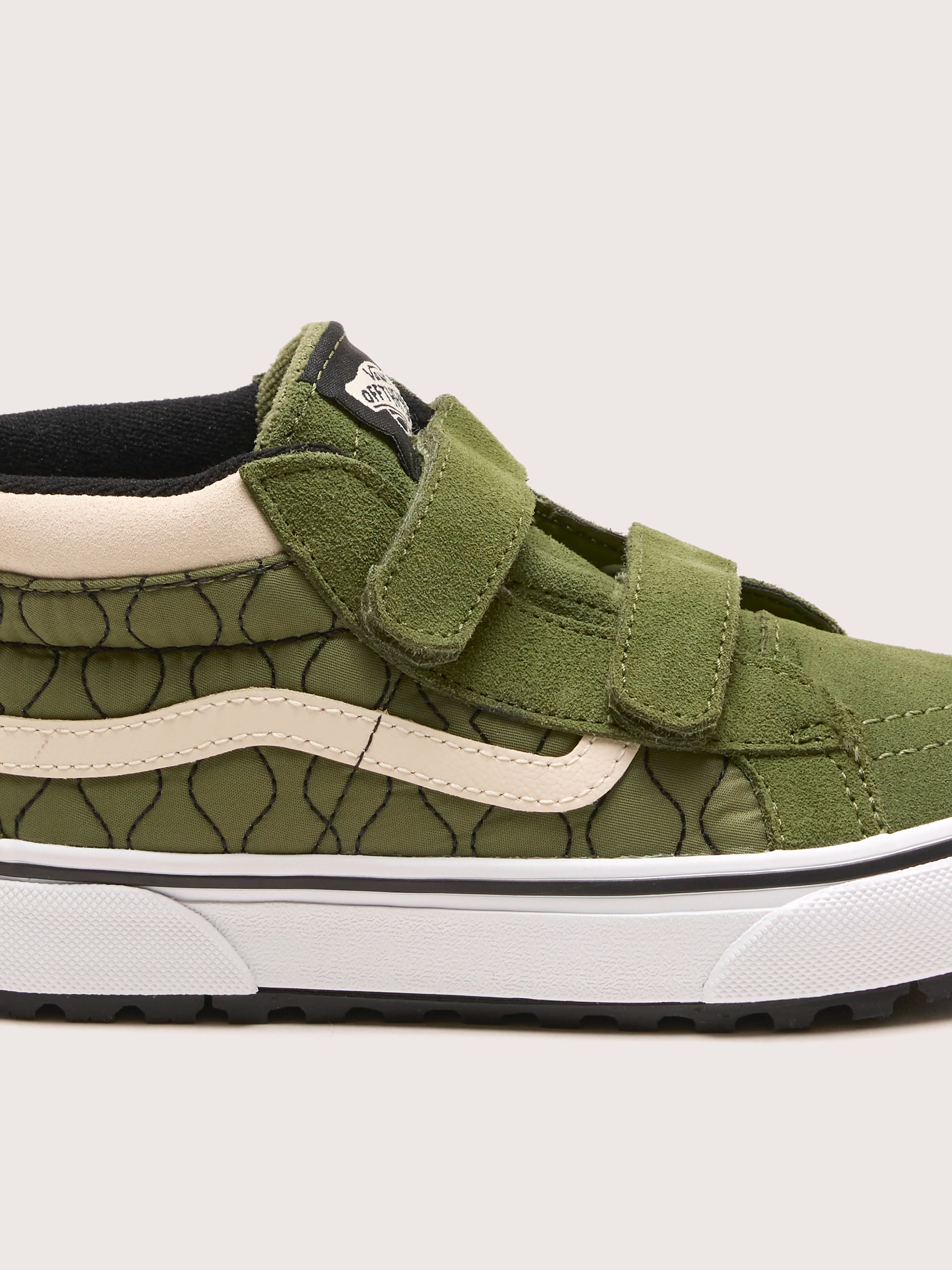 MTE Sk8-Mid Reissue Velcro For Kids (242 / B / GREEN)