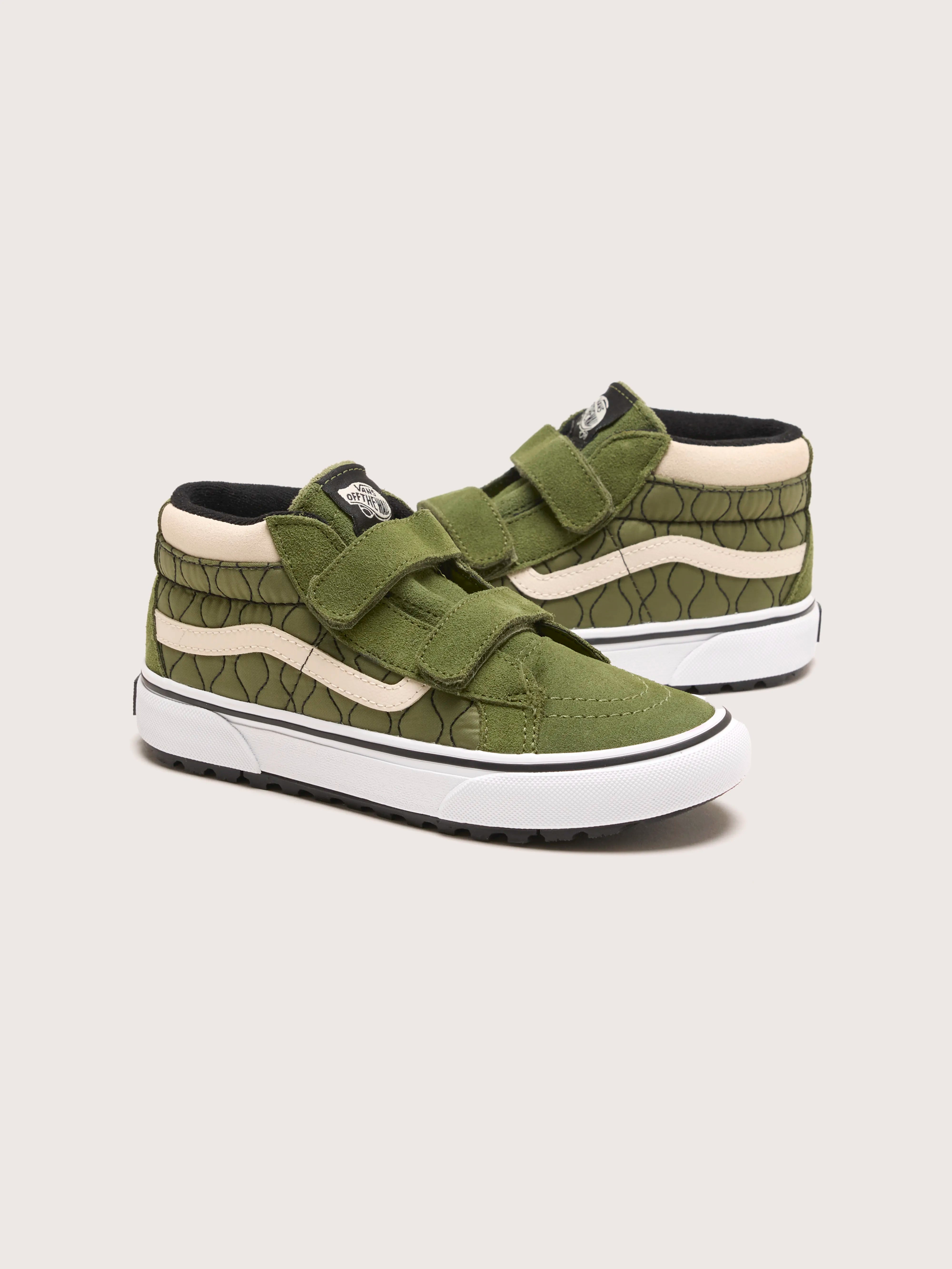 Mte Sk8-Mid Reissue Velcro For Kids (242 / B / GREEN)