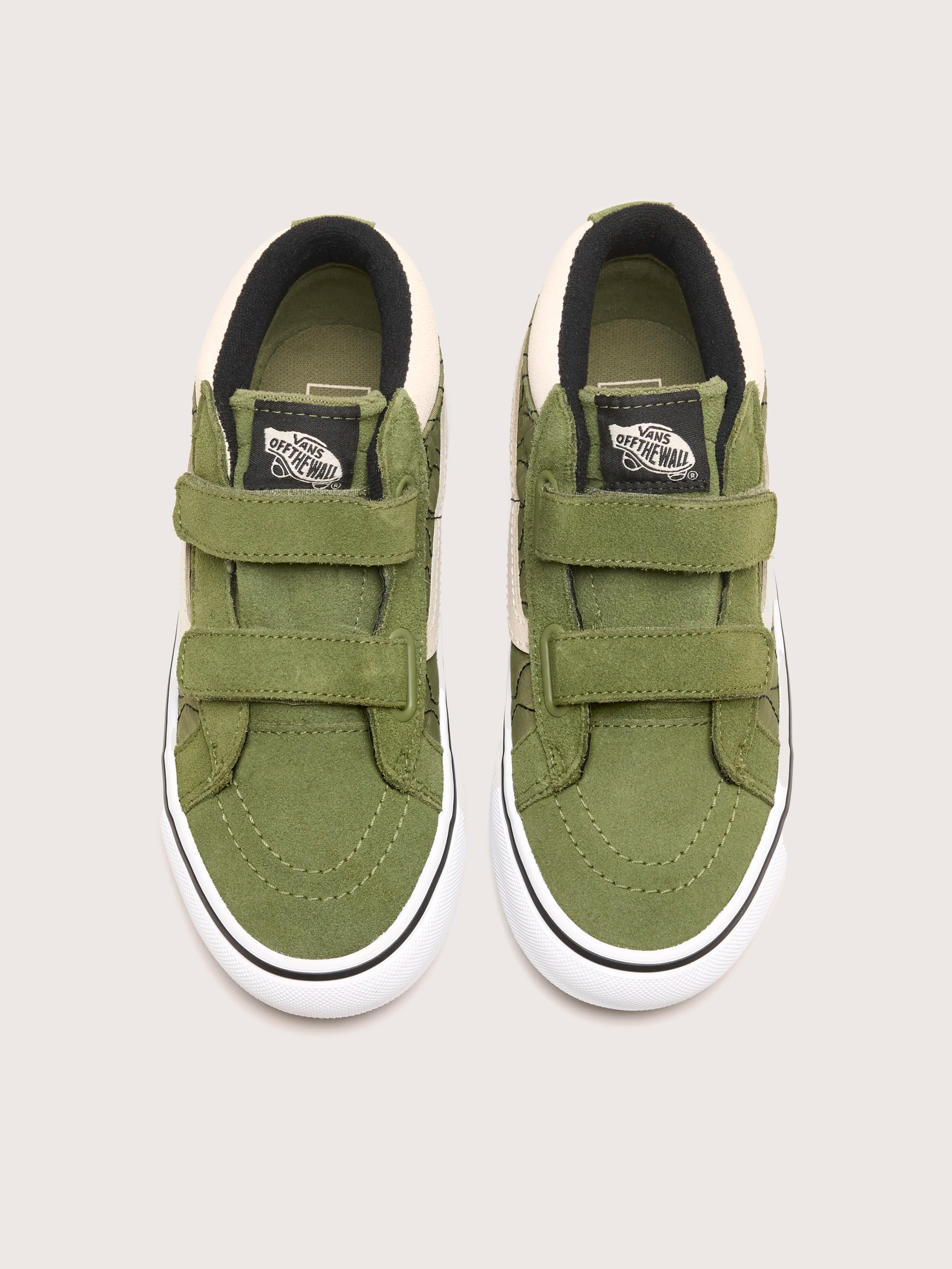 MTE Sk8-Mid Reissue Velcro For Kids (242 / B / GREEN)