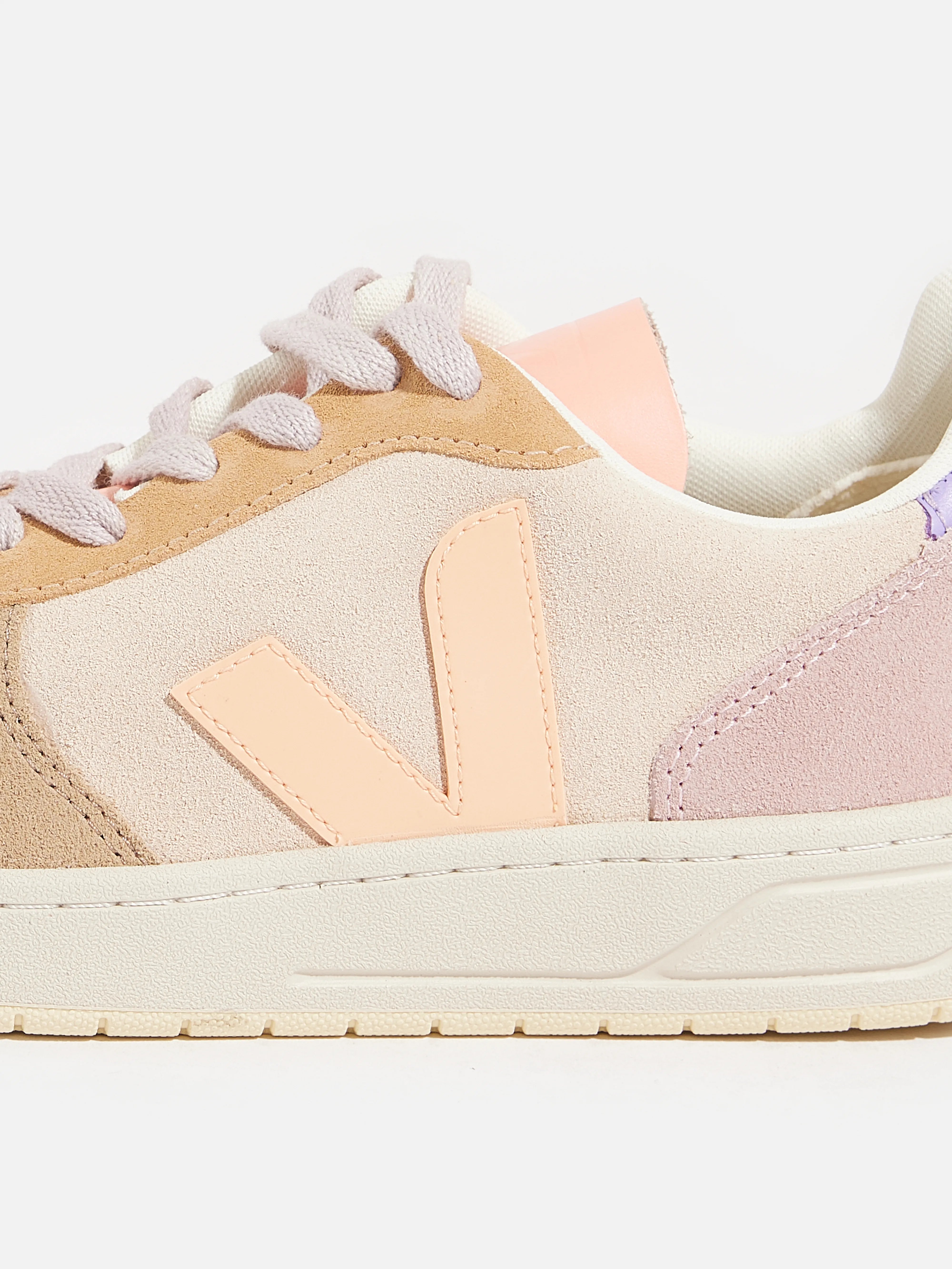 V-10 suede pour Femmes (232 / W / PEACH)