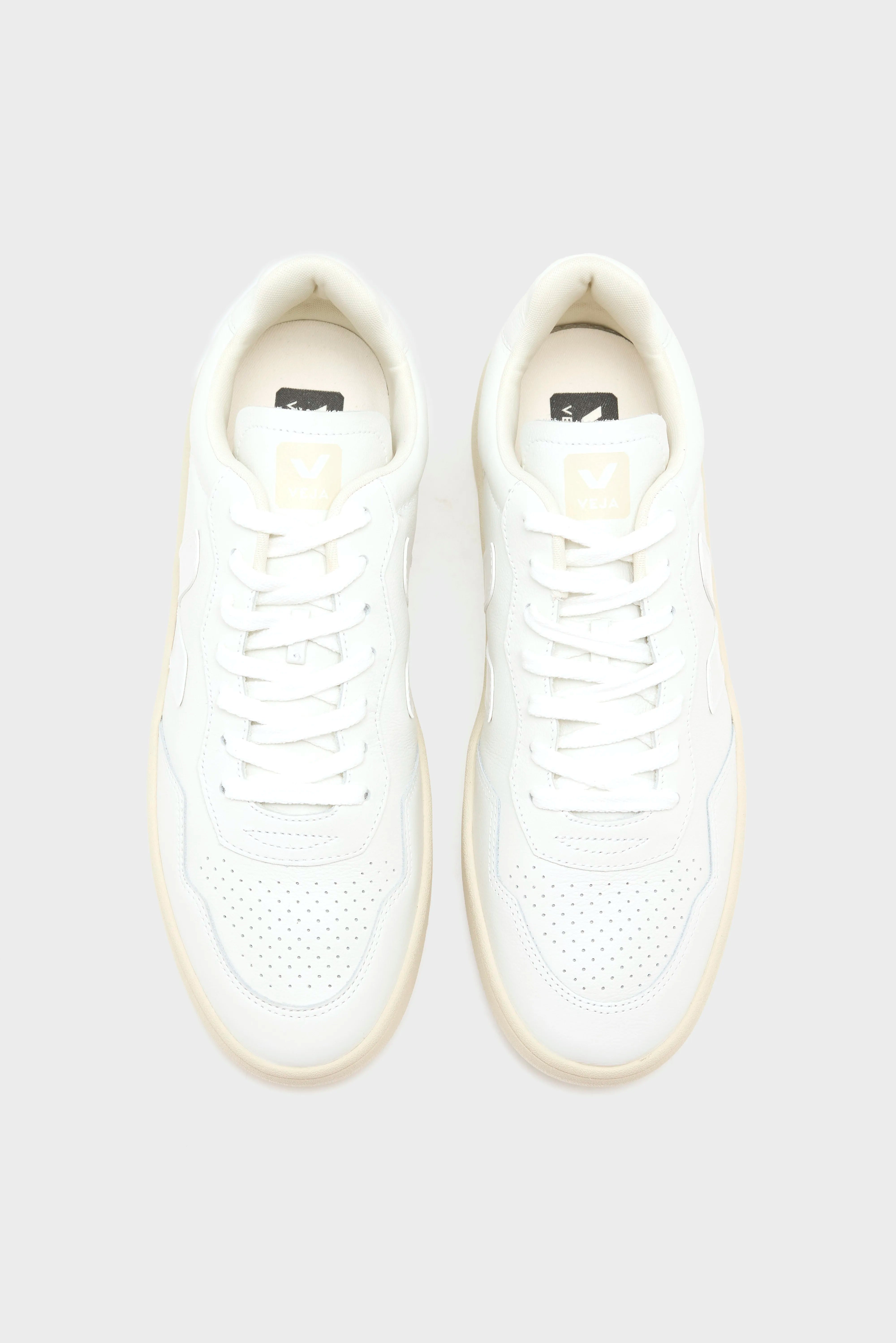 V-90 O.T. Leather voor Mannen (241 / M / WHITE)