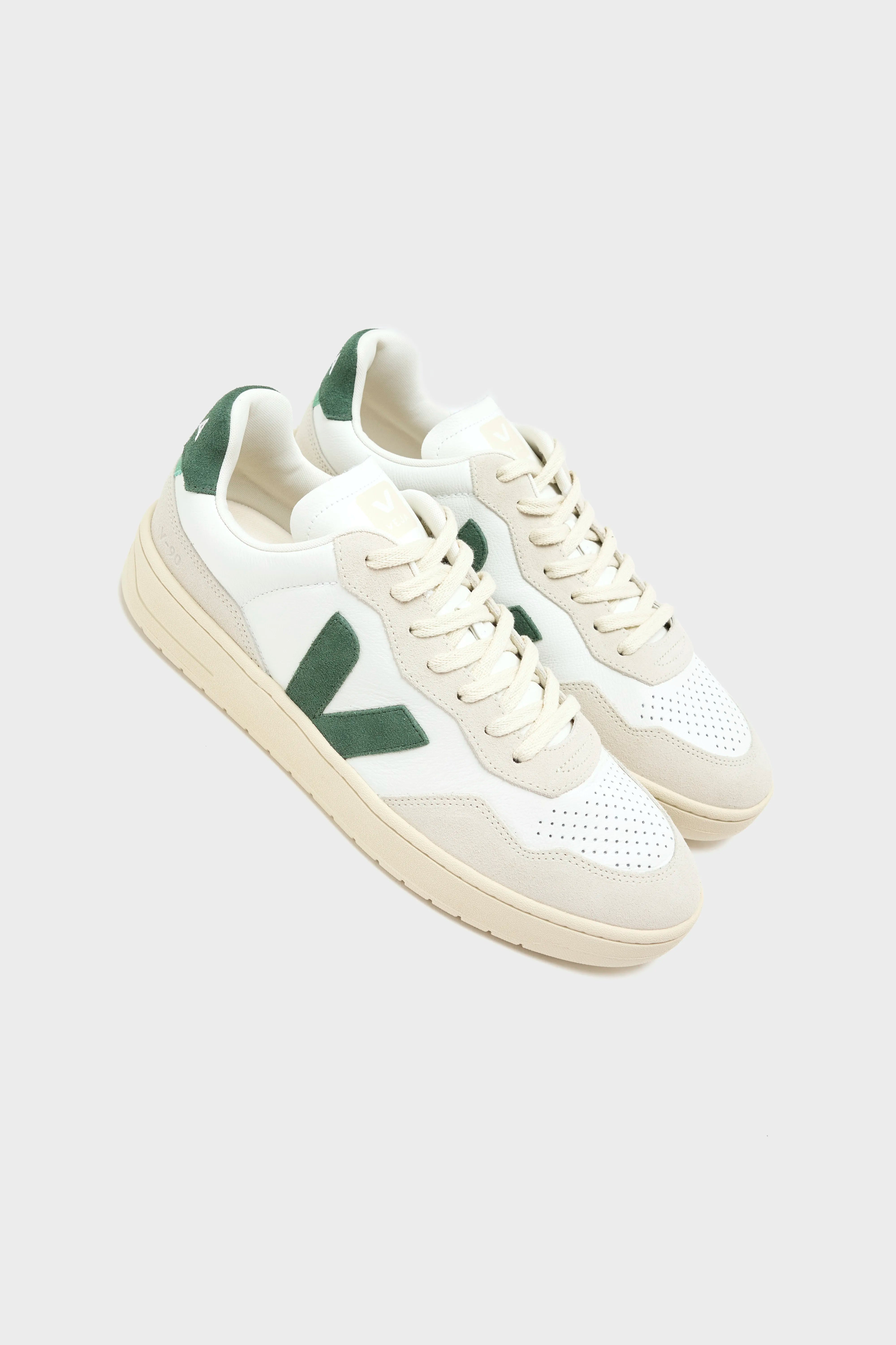 V-90 O.T. Leather voor Mannen (242 / M / GREEN)