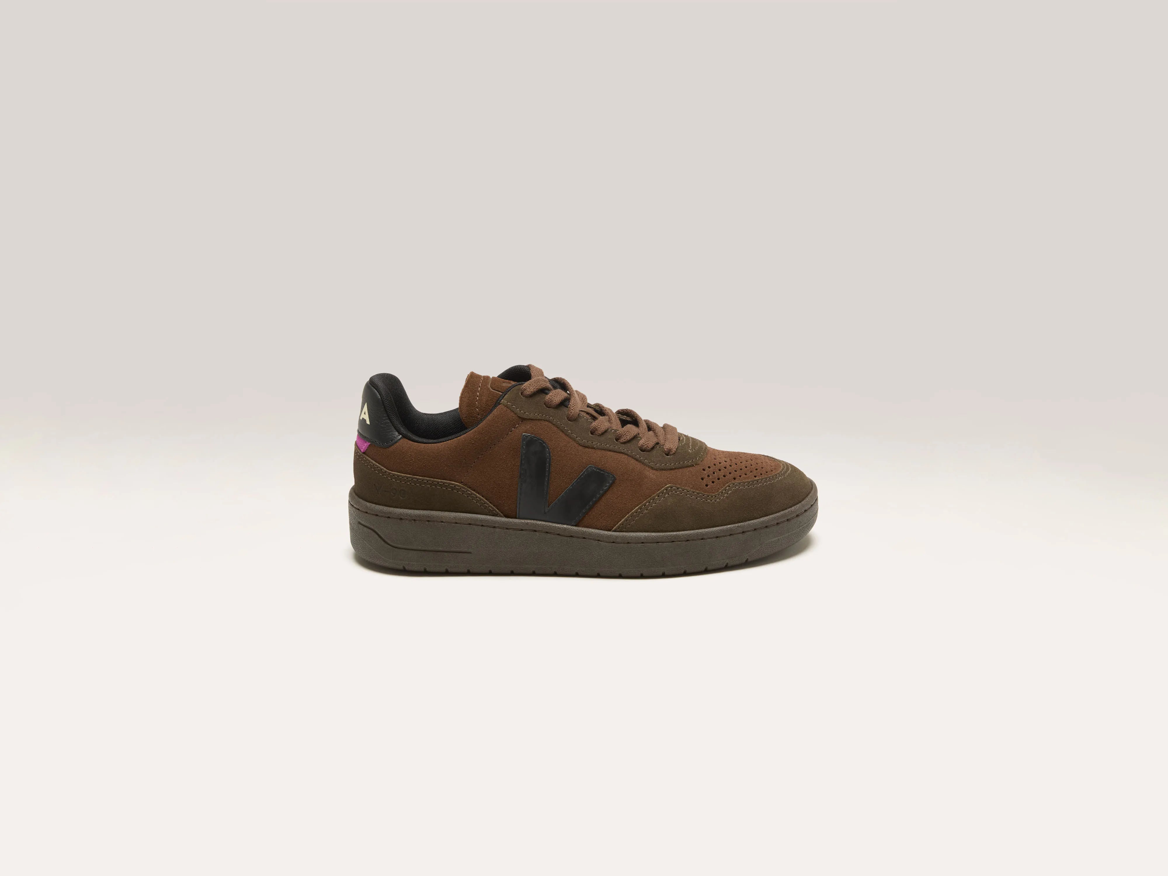 V-90 Suede Pour Femmes (242 / W / BROWN)