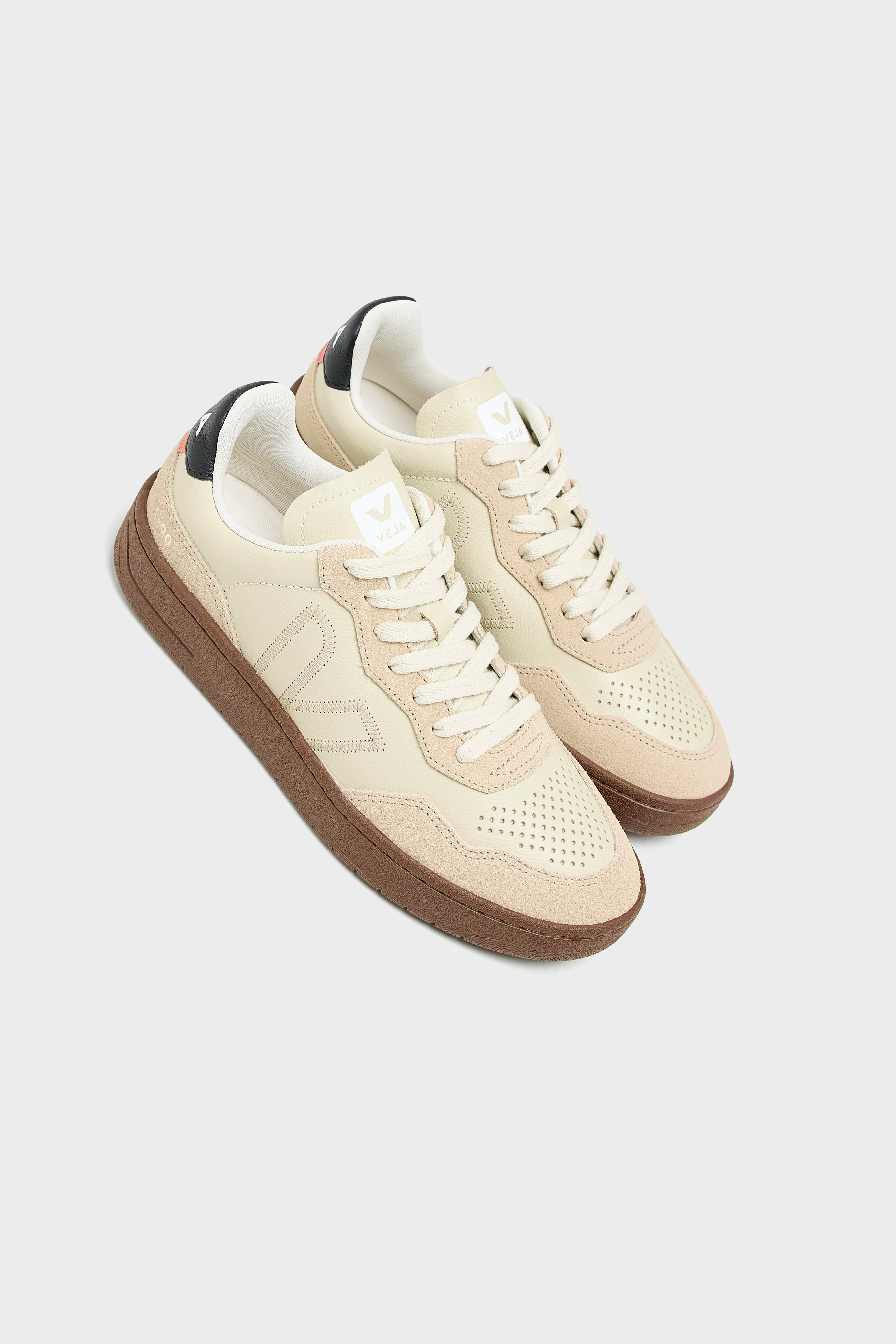 V-90 O.T. Leather voor Vrouwen  (251 / W / ALMOND)