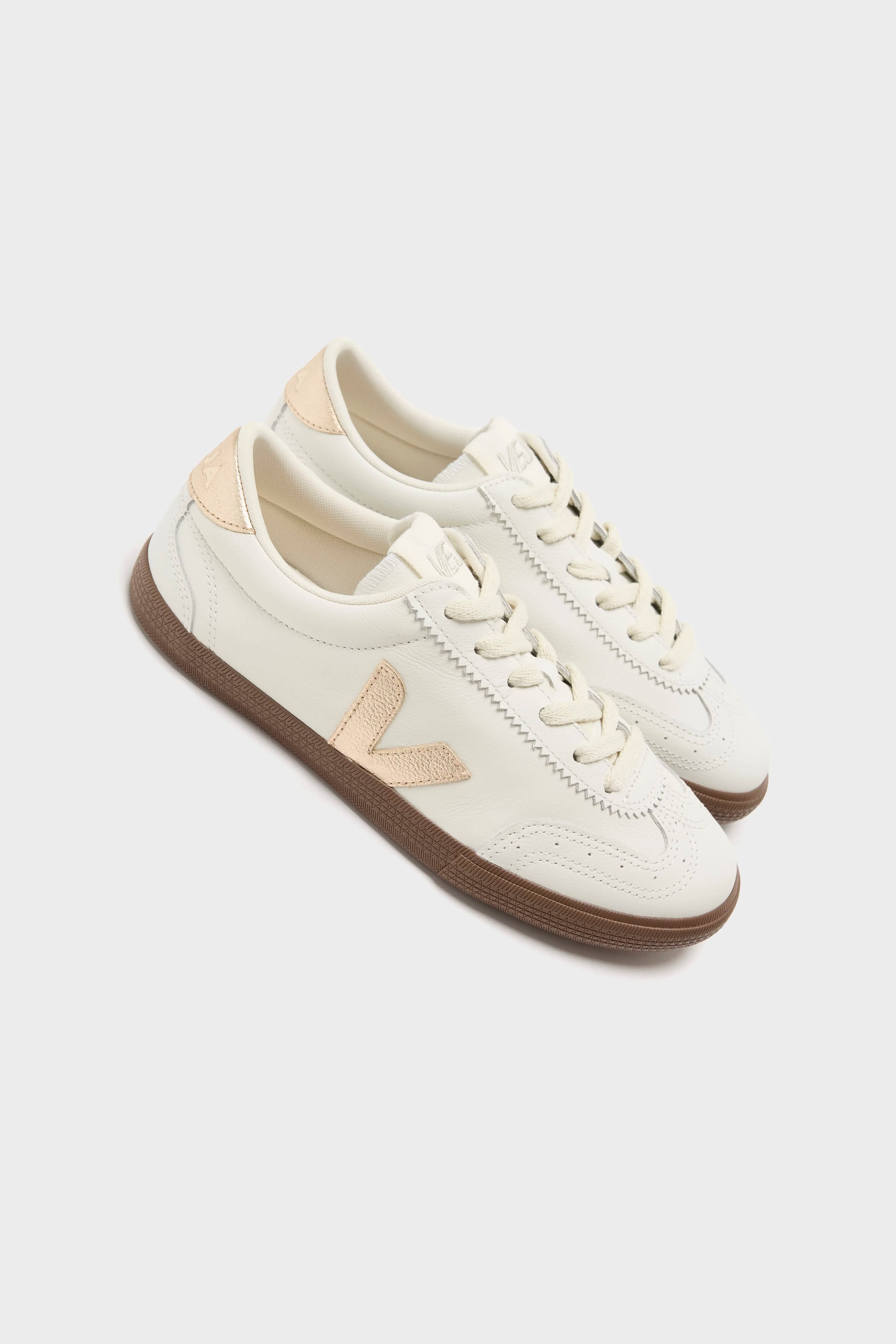 Volley O.T. Leather pour Femme  (261 / W / WHITE)