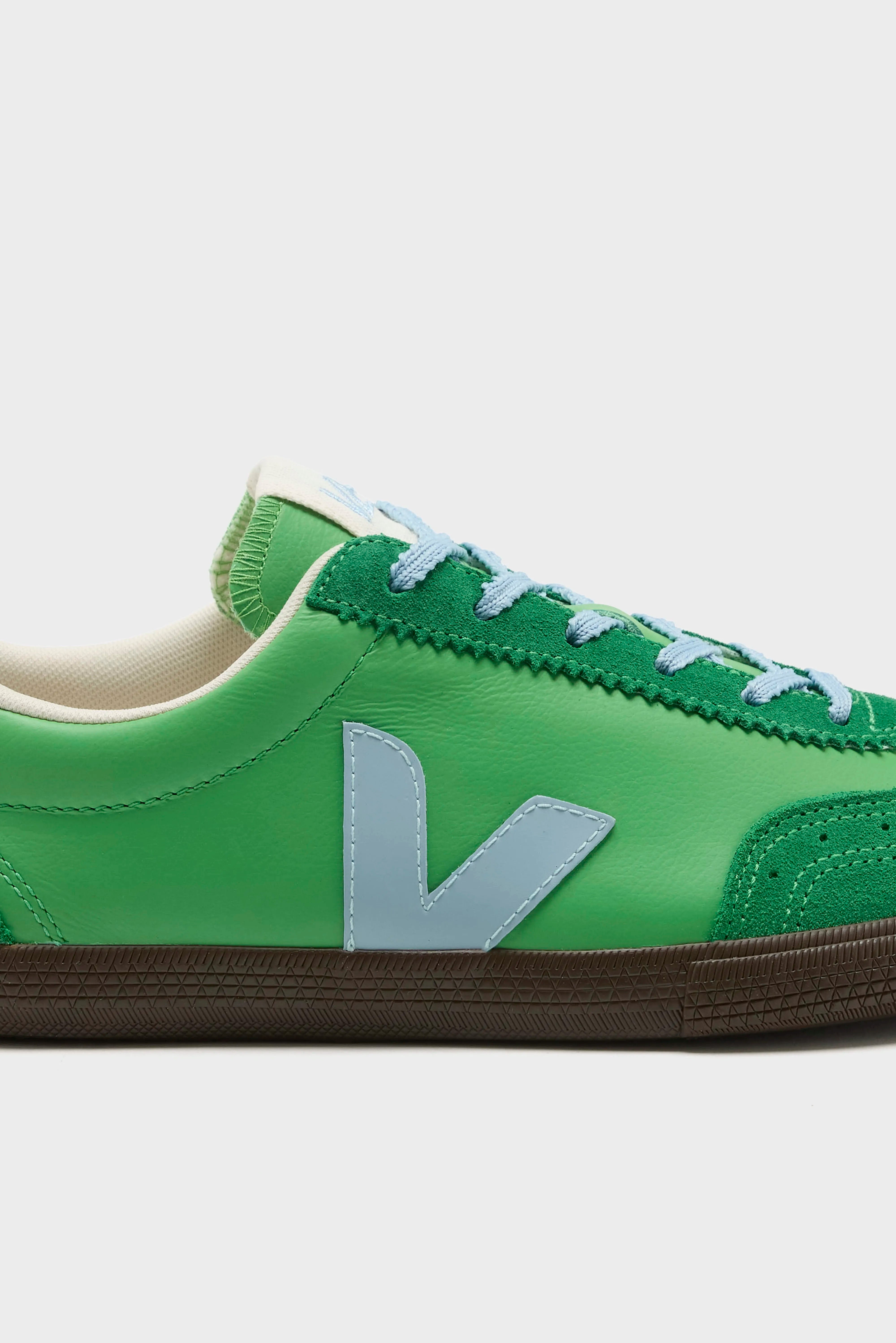 Volley O.T. Leather pour Femme  (261 / W / FLUO GREEN)