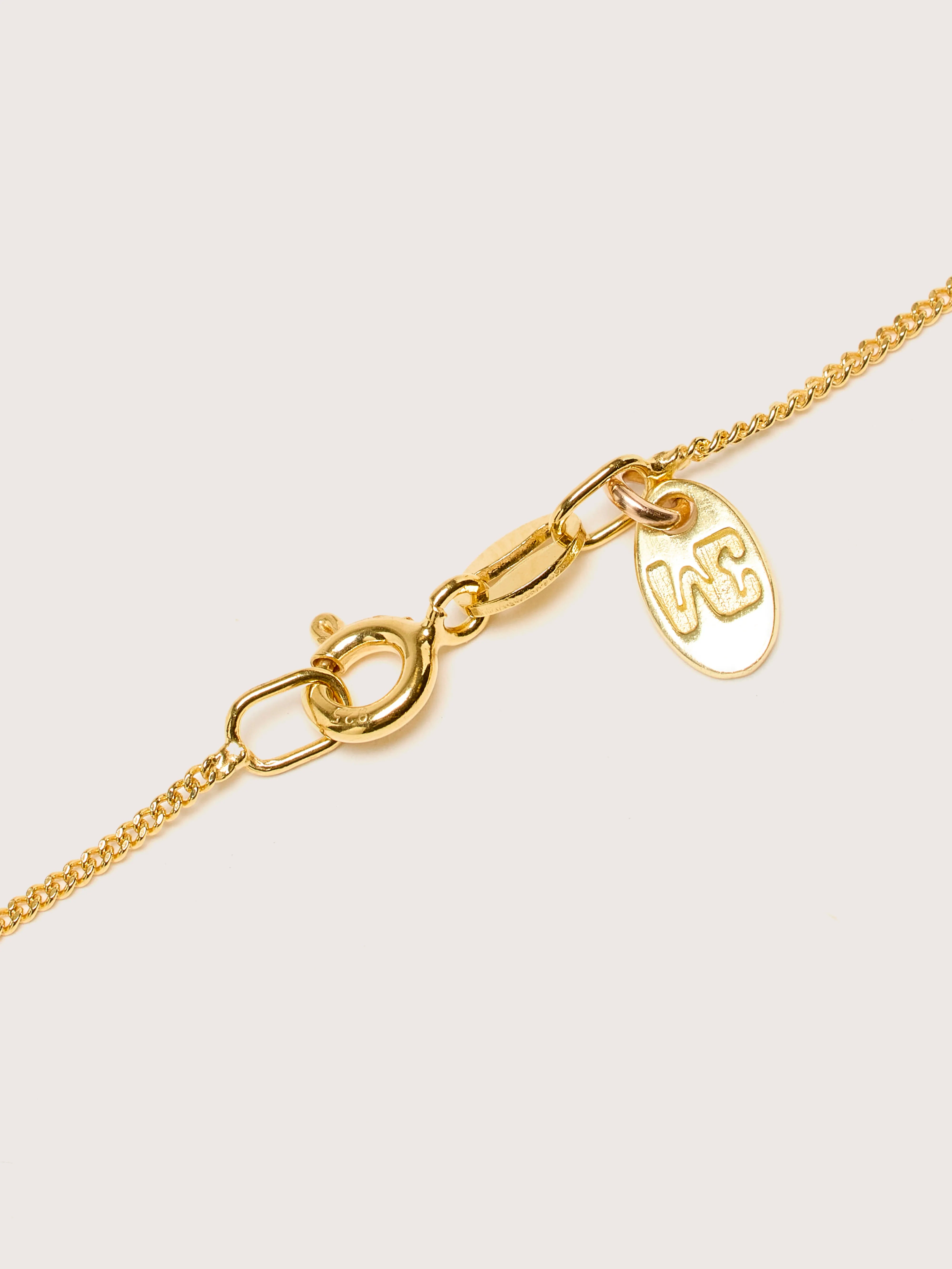 Cowboy Boot Charm Necklace (242 / W / GOLD)