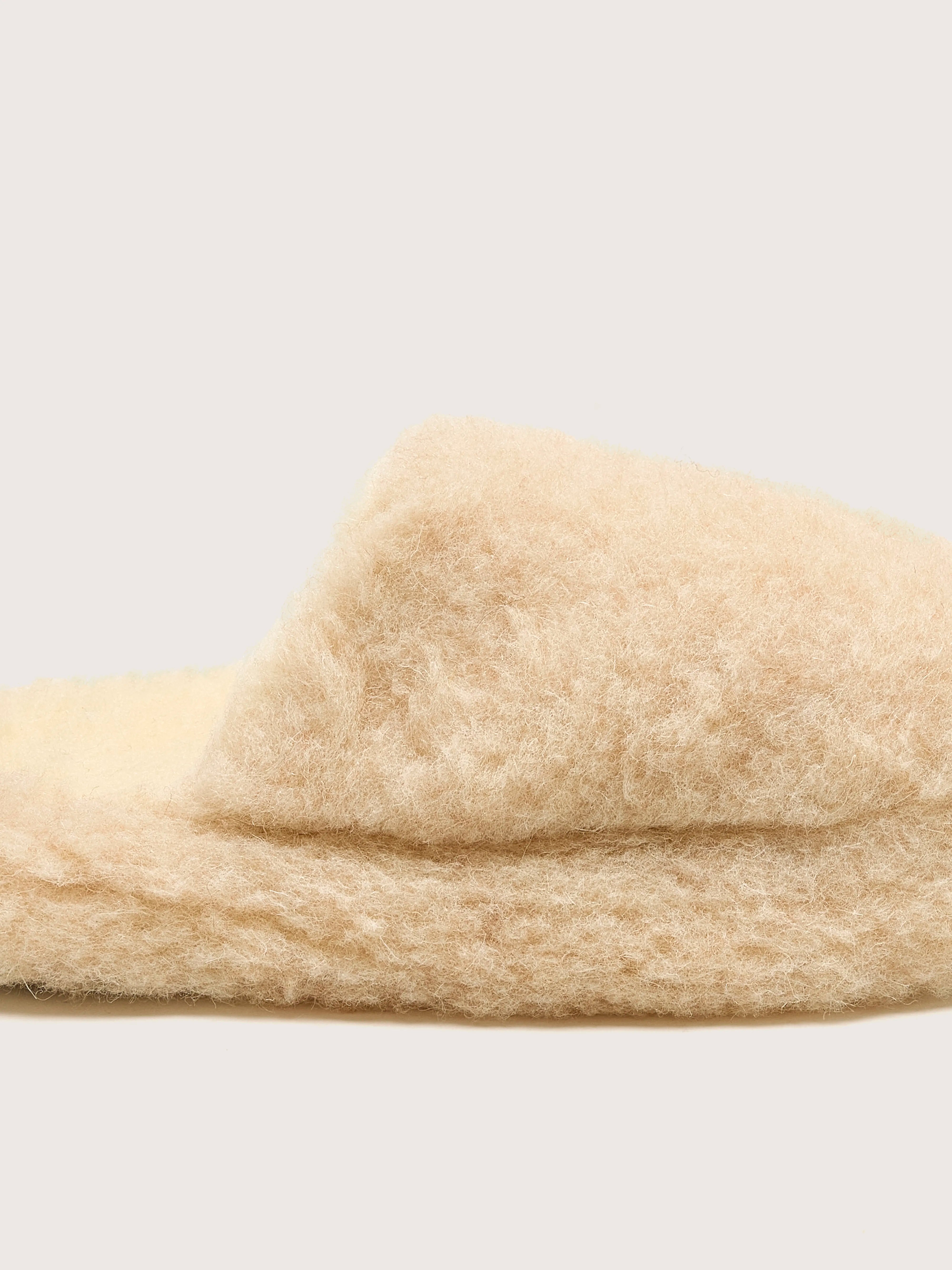 Pantoufles Mule en Laine (242 / W / BEIGE)