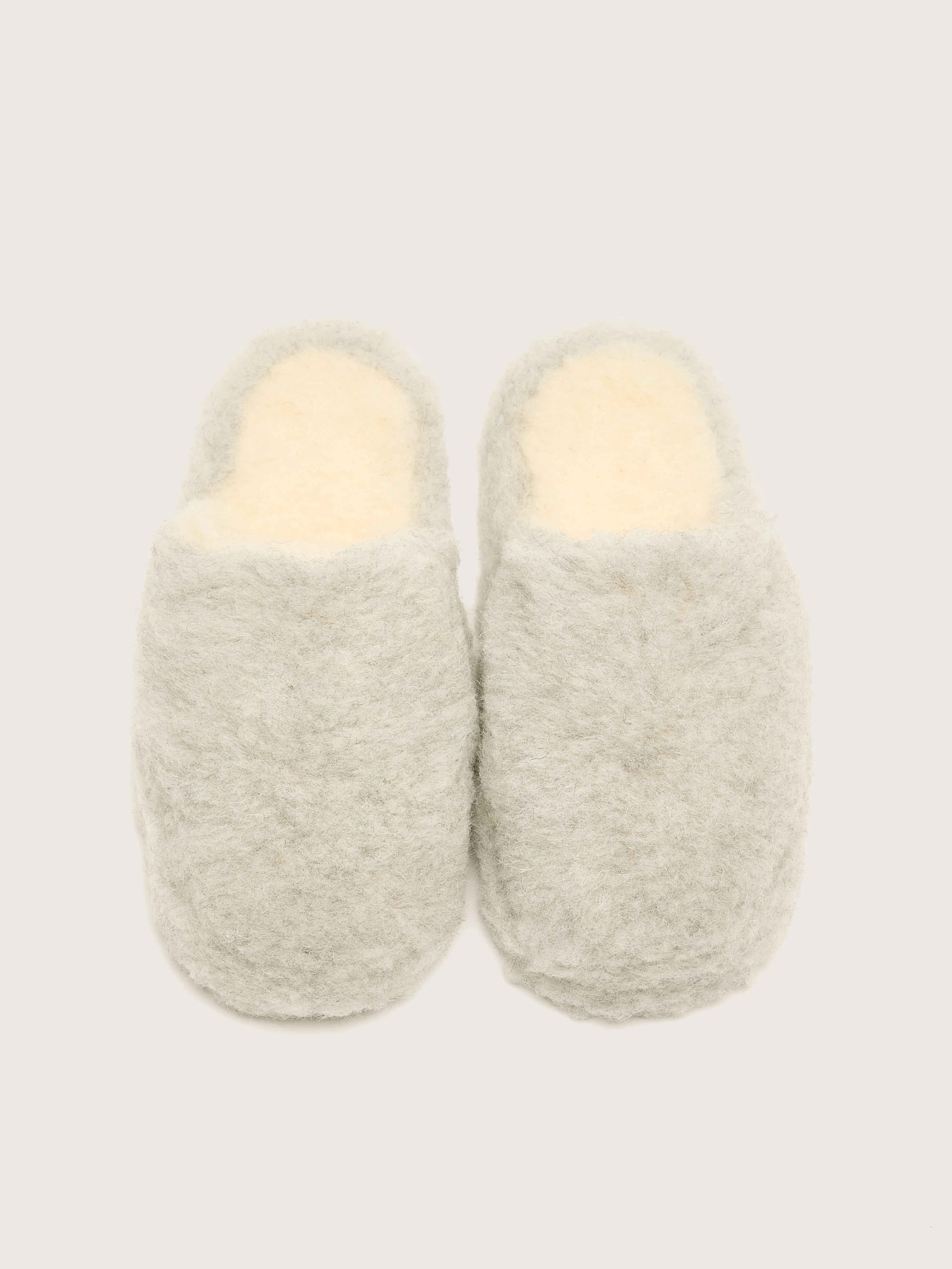 Pantoufles Mules En Laine Pour Femme | Bellerose