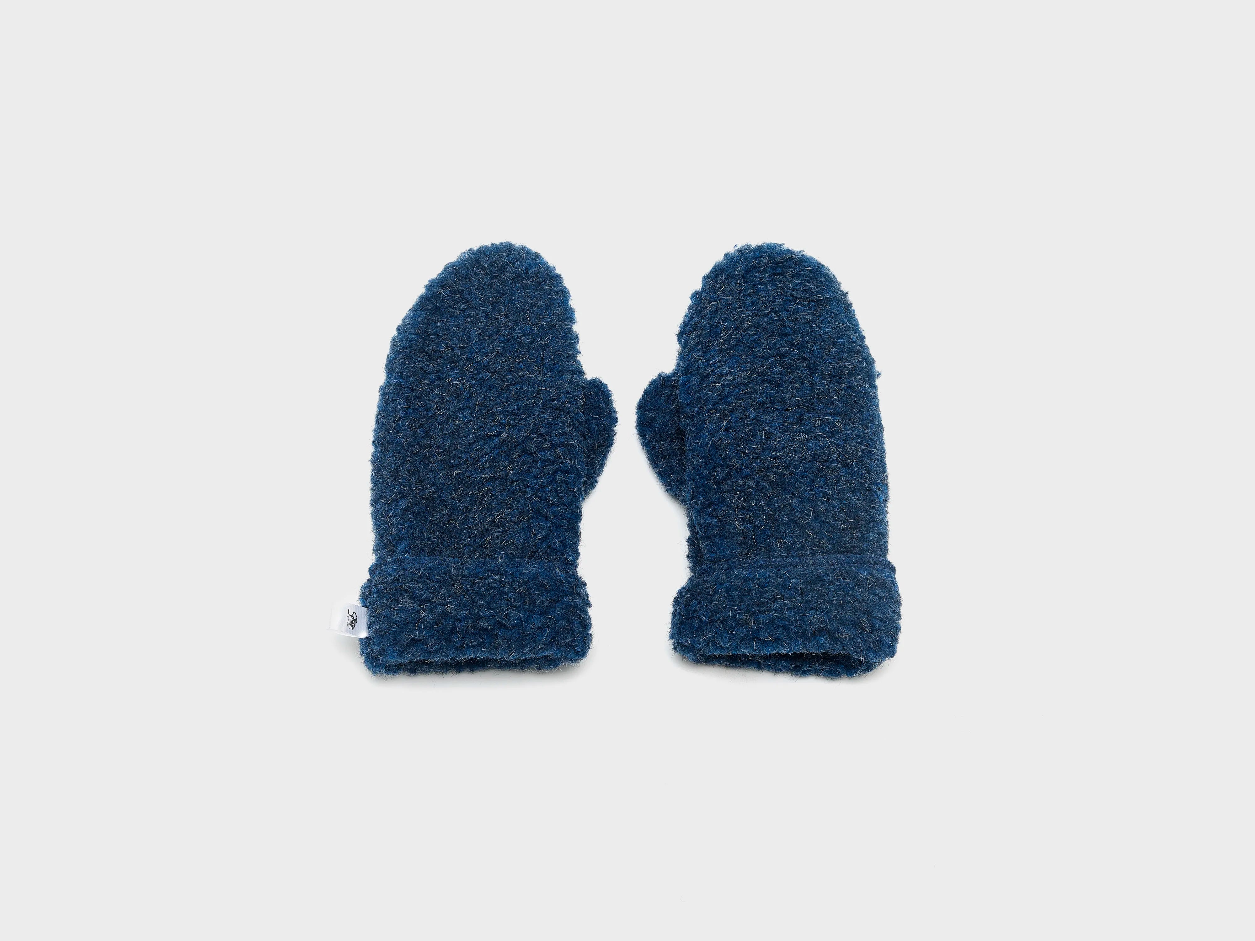 Simple Mittens  (252 / W / BLUE)