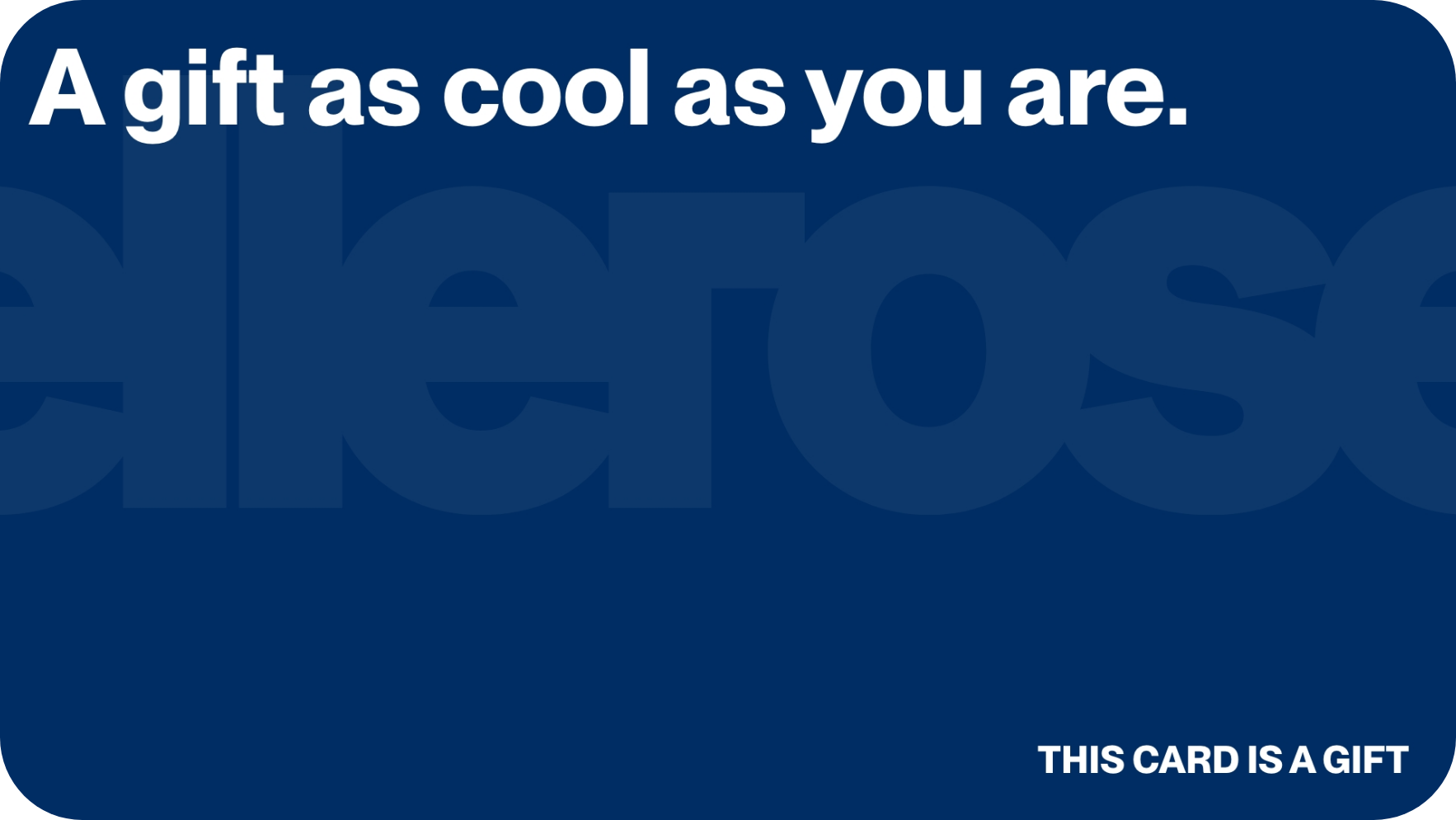 E-cadeaubon Voor  | Bellerose