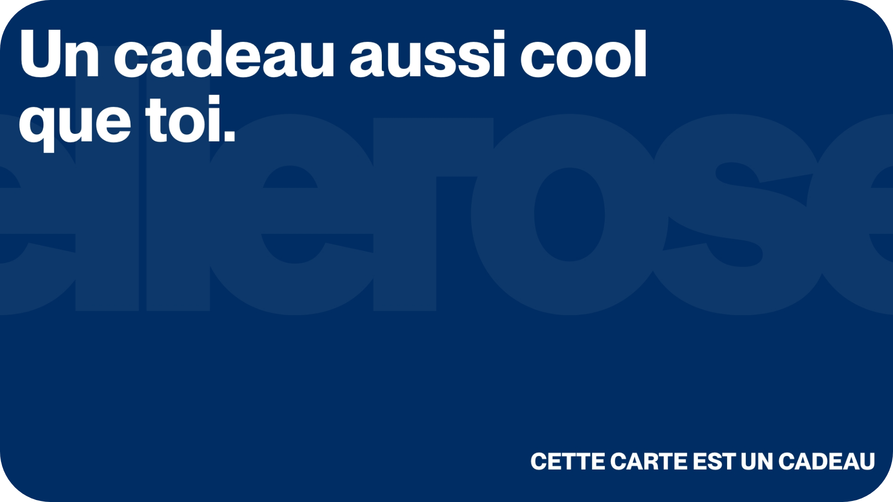 E-cadeaubon Voor  | Bellerose