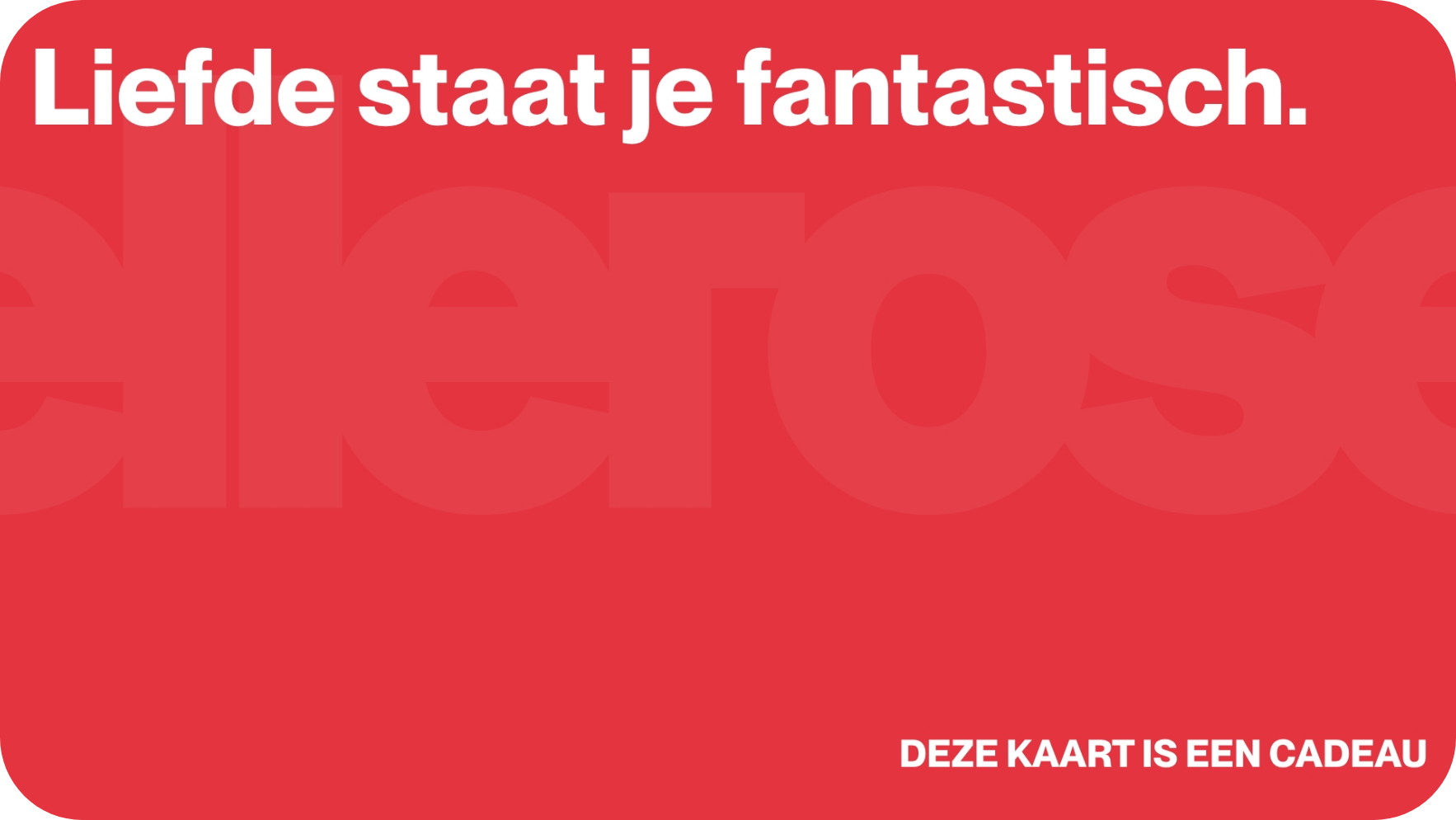 E-carte Cadeau Pour  | Bellerose